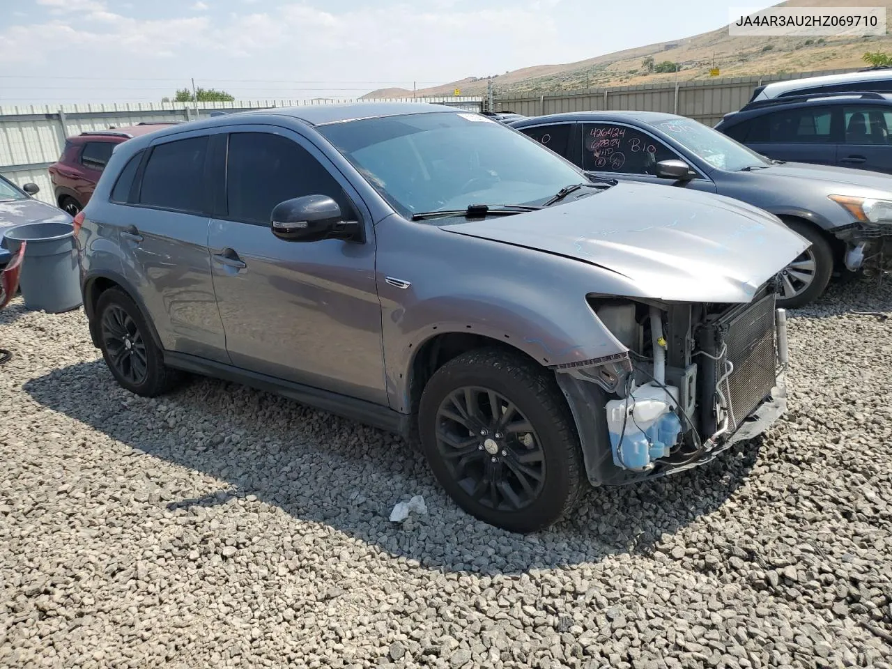 2017 Mitsubishi Outlander Sport Es VIN: JA4AR3AU2HZ069710 Lot: 63628814