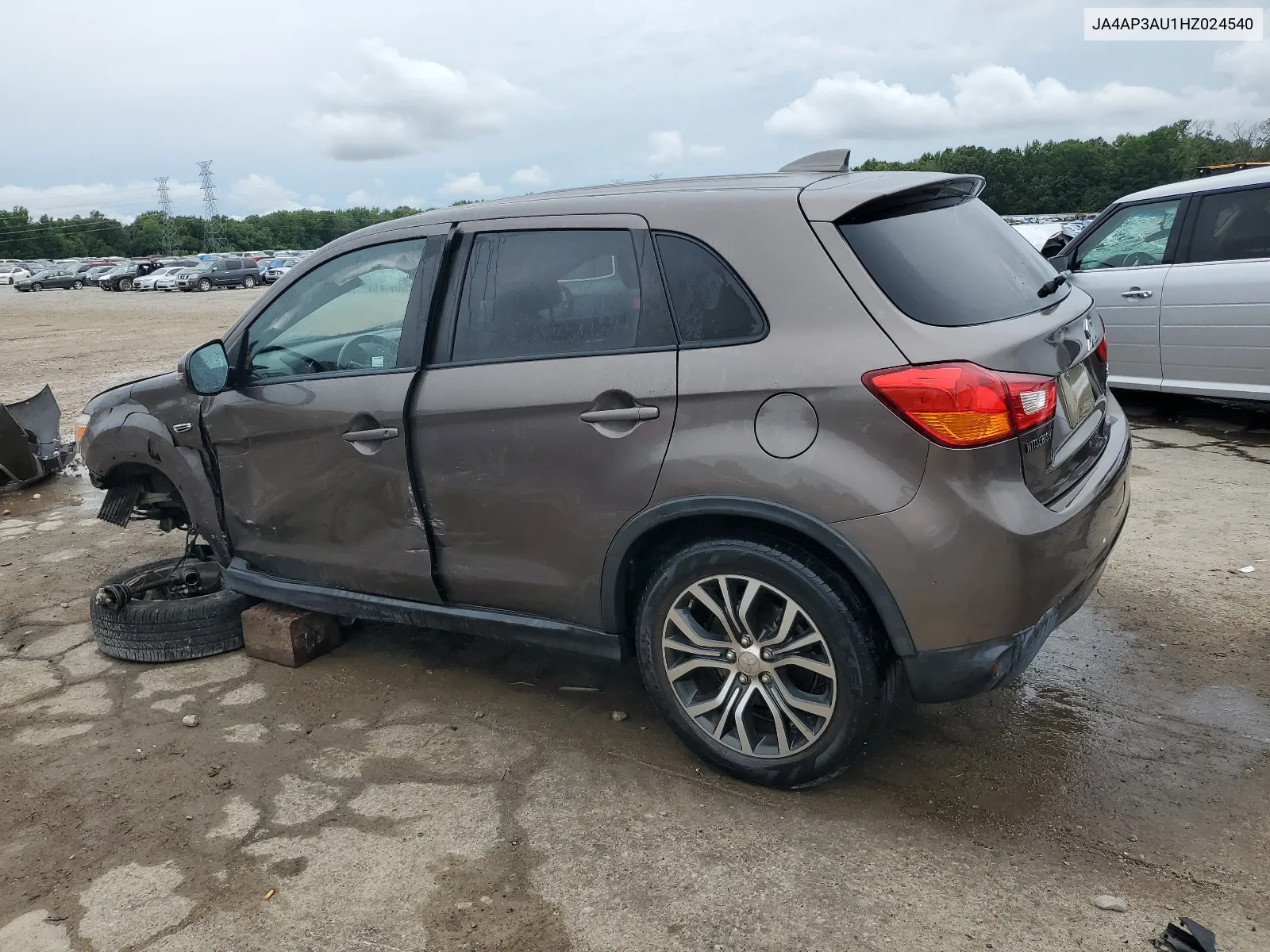 2017 Mitsubishi Outlander Sport Es VIN: JA4AP3AU1HZ024540 Lot: 64789464