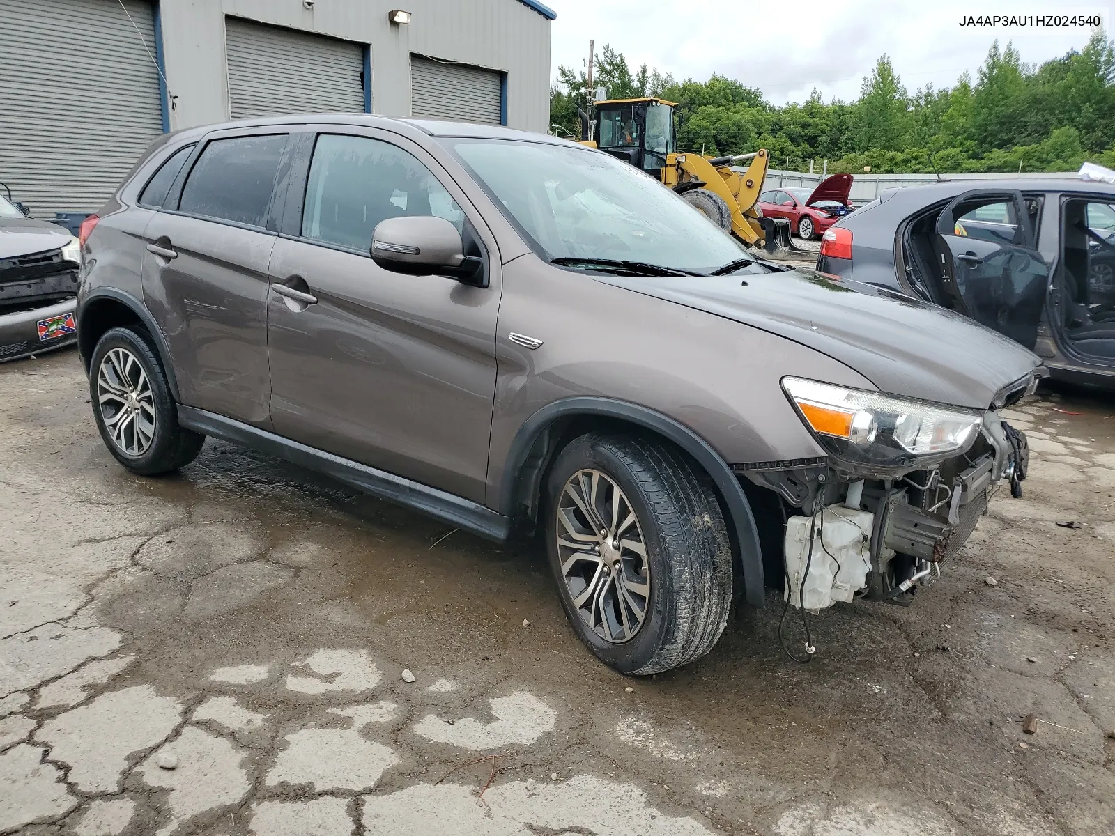 2017 Mitsubishi Outlander Sport Es VIN: JA4AP3AU1HZ024540 Lot: 64789464