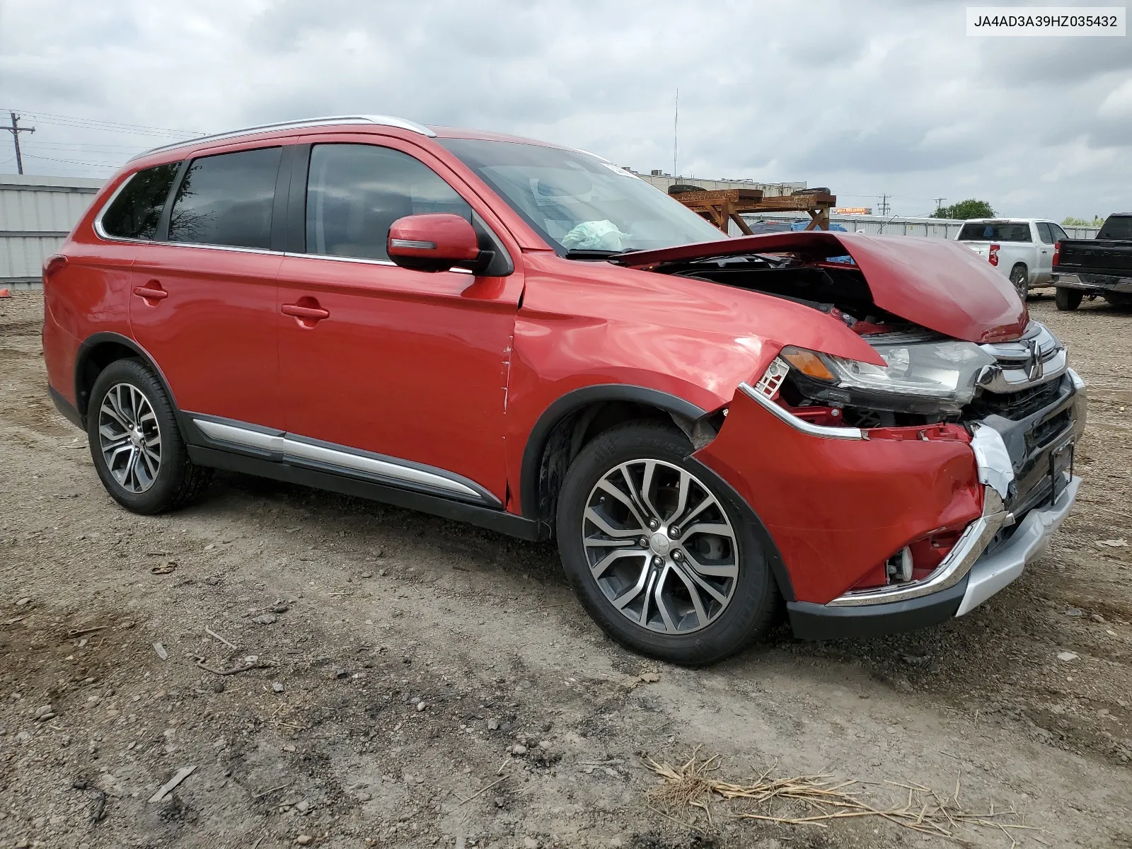 2017 Mitsubishi Outlander Se VIN: JA4AD3A39HZ035432 Lot: 65483914