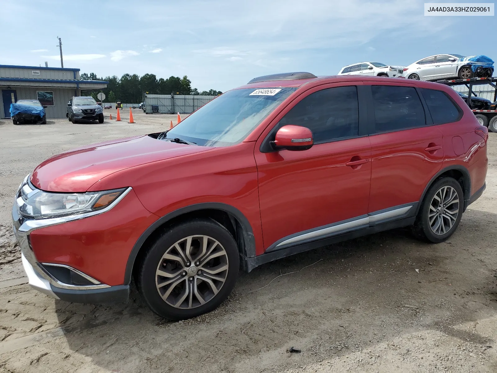 2017 Mitsubishi Outlander Se VIN: JA4AD3A33HZ029061 Lot: 65648654