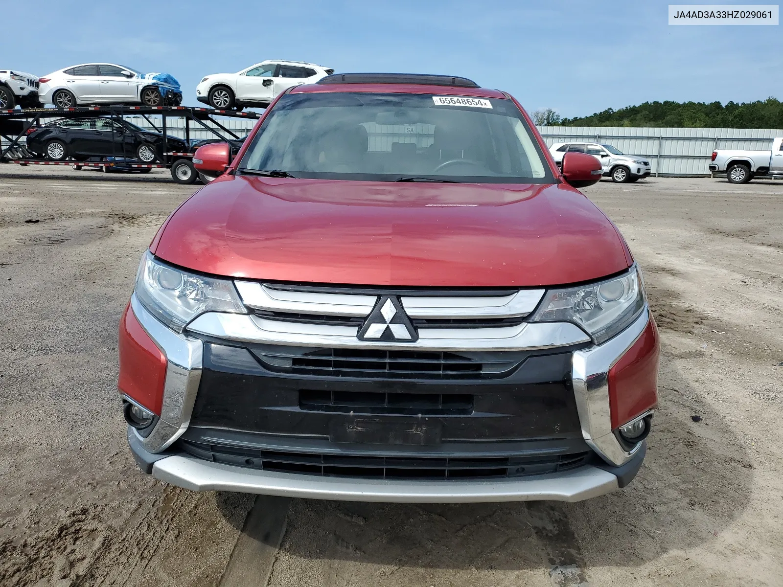 2017 Mitsubishi Outlander Se VIN: JA4AD3A33HZ029061 Lot: 65648654