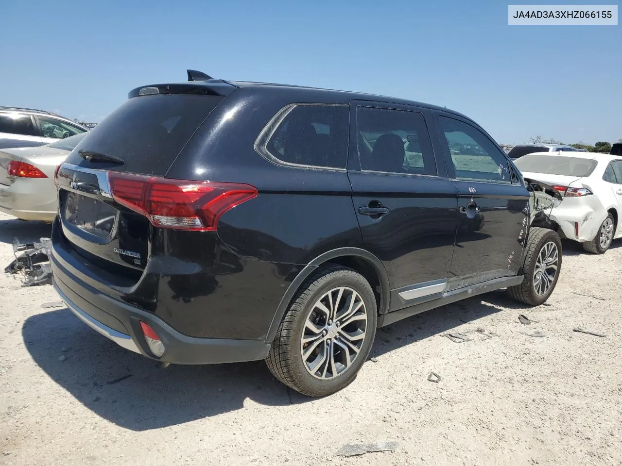 2017 Mitsubishi Outlander Se VIN: JA4AD3A3XHZ066155 Lot: 66190203