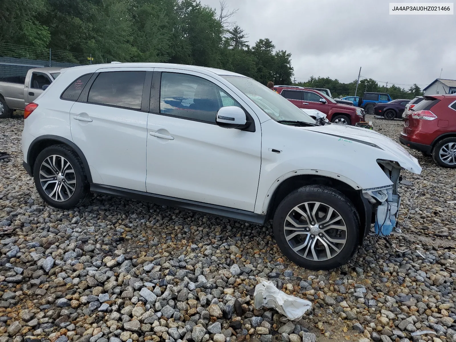 2017 Mitsubishi Outlander Sport Es VIN: JA4AP3AU0HZ021466 Lot: 66190954