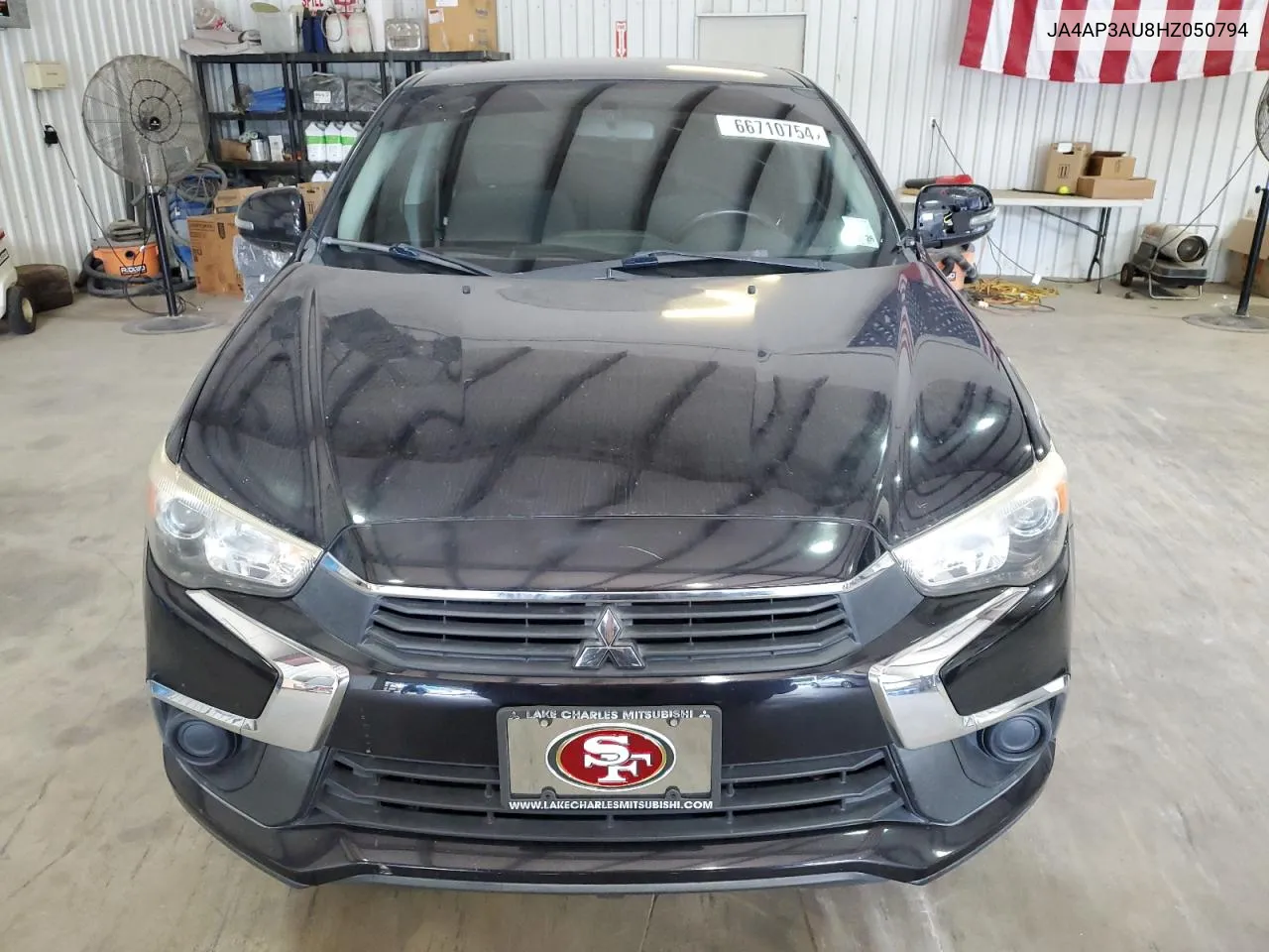 2017 Mitsubishi Outlander Sport Es VIN: JA4AP3AU8HZ050794 Lot: 66710754