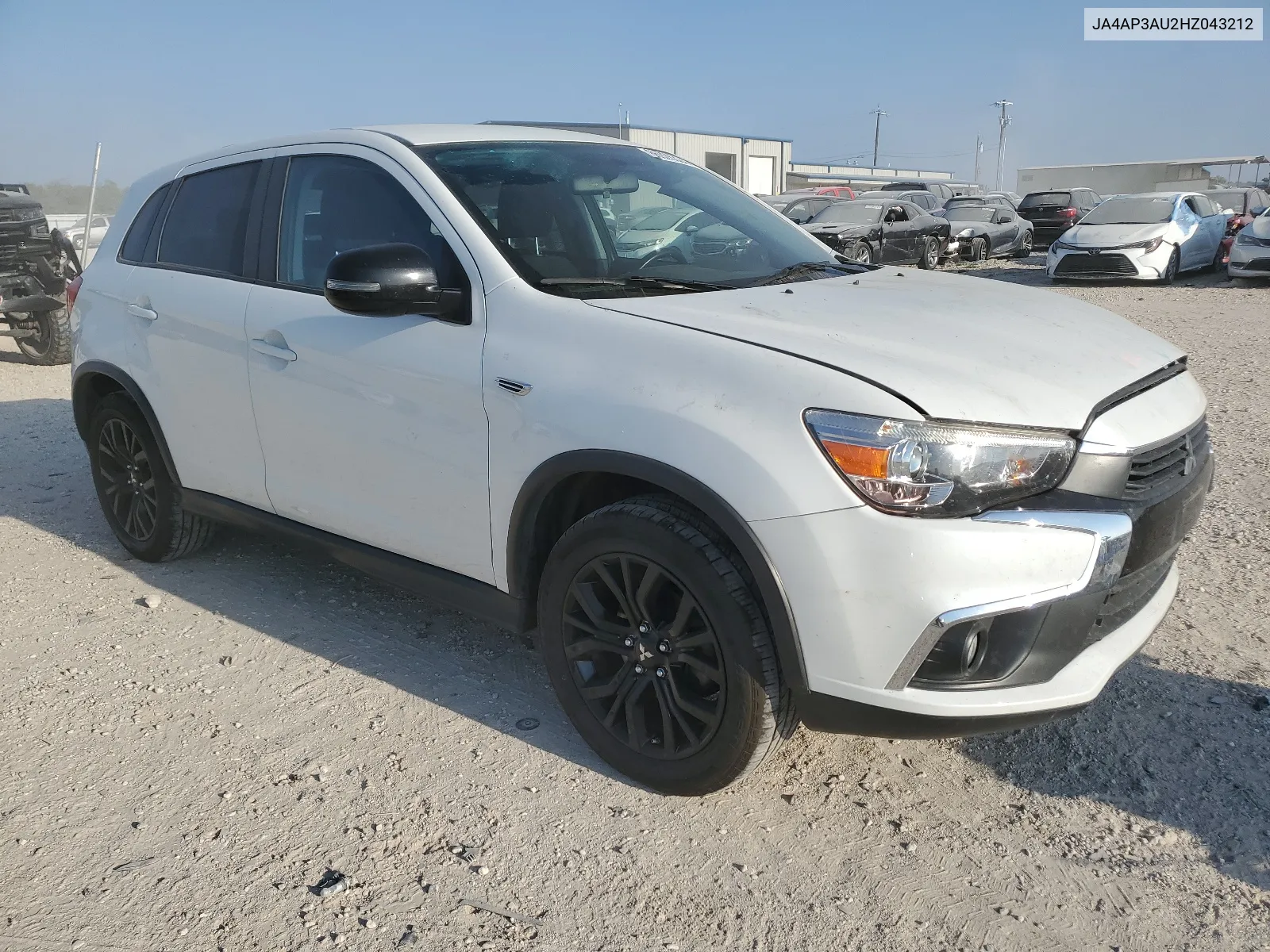 2017 Mitsubishi Outlander Sport Es VIN: JA4AP3AU2HZ043212 Lot: 66926324