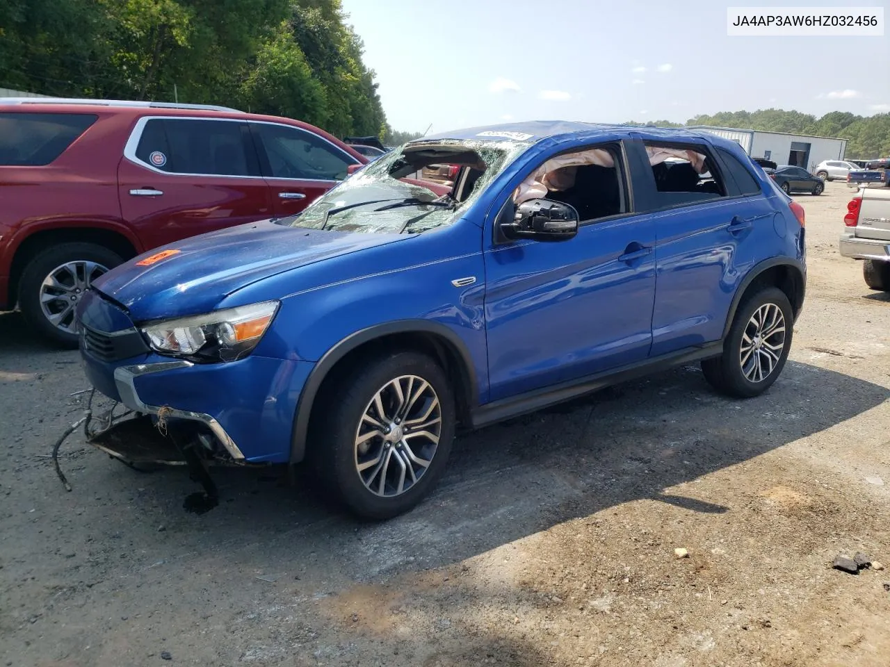 2017 Mitsubishi Outlander Sport Es VIN: JA4AP3AW6HZ032456 Lot: 66959424