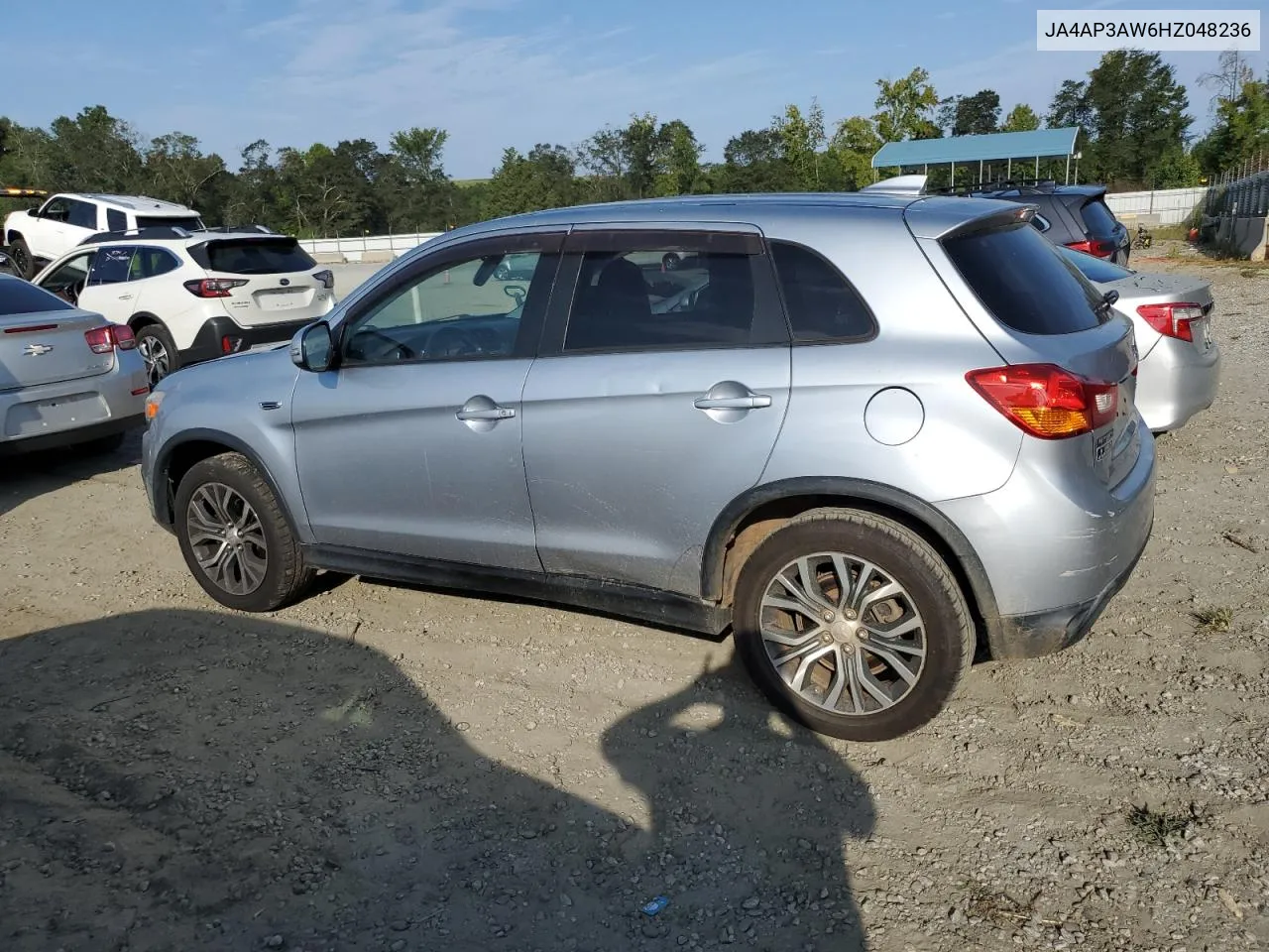 2017 Mitsubishi Outlander Sport Es VIN: JA4AP3AW6HZ048236 Lot: 67350664