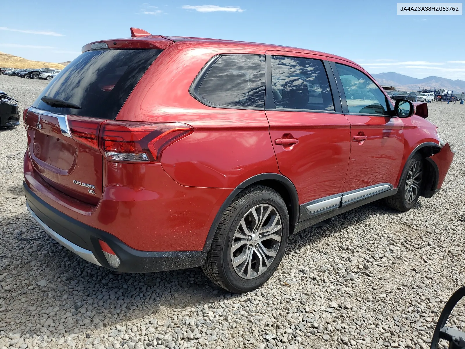 2017 Mitsubishi Outlander Se VIN: JA4AZ3A38HZ053762 Lot: 67725834