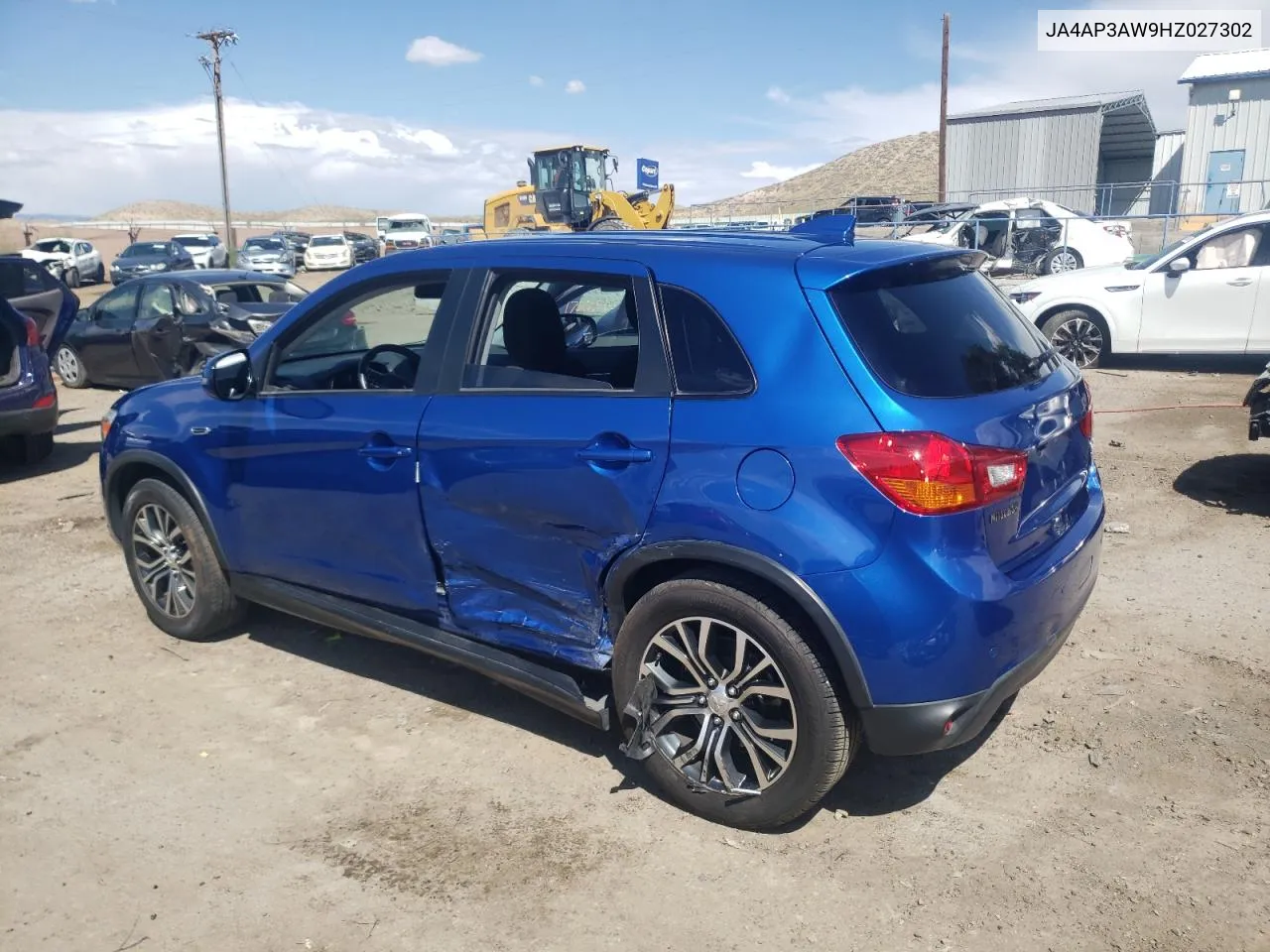 2017 Mitsubishi Outlander Sport Es VIN: JA4AP3AW9HZ027302 Lot: 67755904