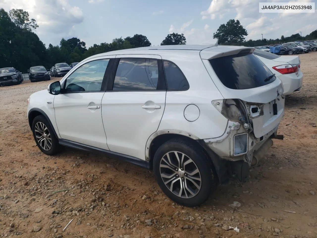 2017 Mitsubishi Outlander Sport Es VIN: JA4AP3AU2HZ053948 Lot: 67853134