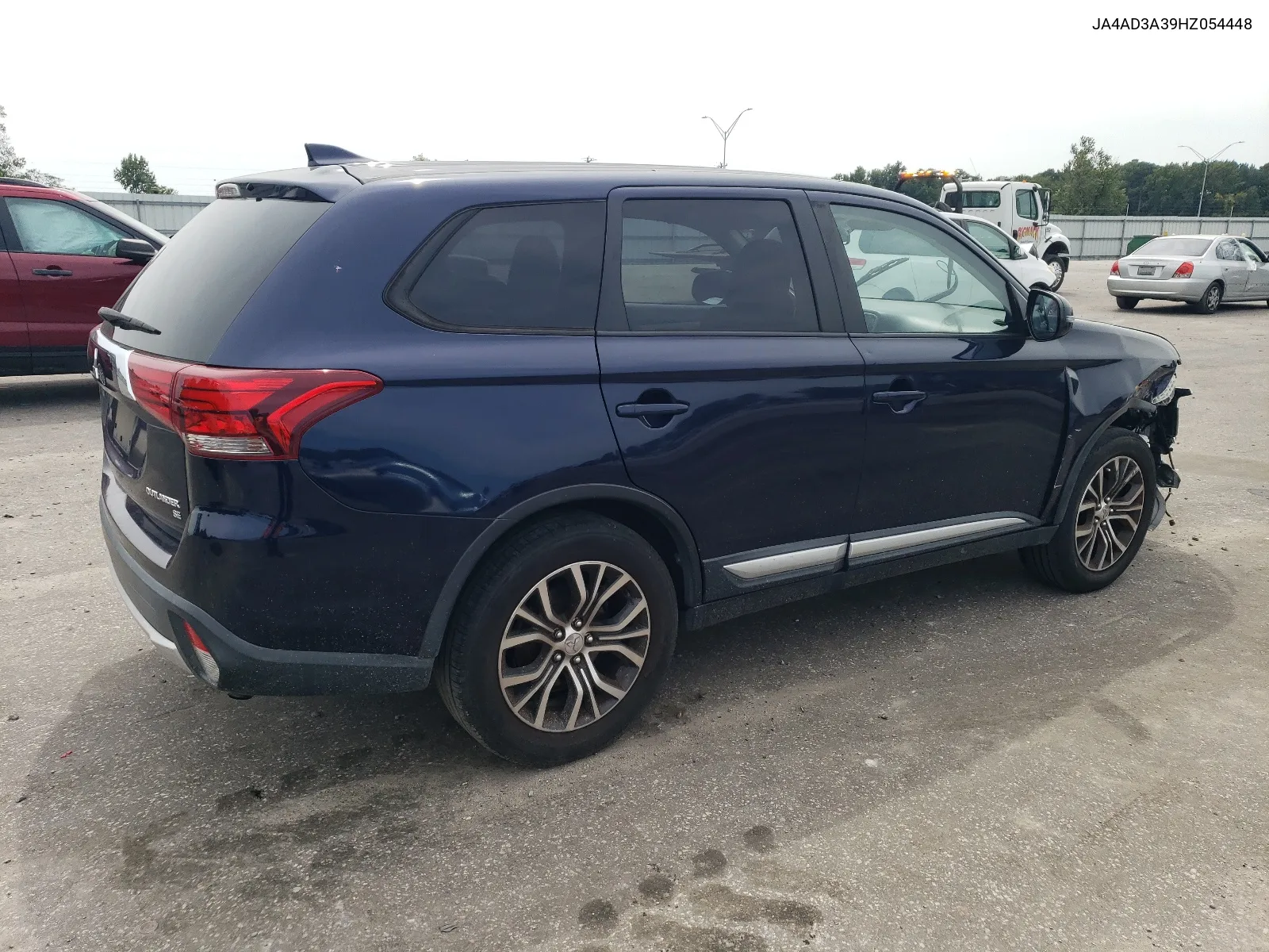 2017 Mitsubishi Outlander Se VIN: JA4AD3A39HZ054448 Lot: 68057994