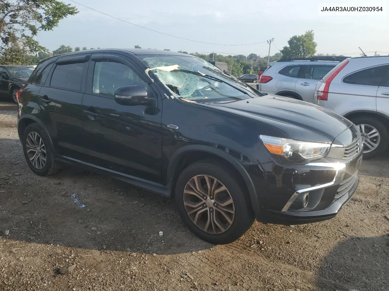 2017 Mitsubishi Outlander Sport Es VIN: JA4AR3AU0HZ030954 Lot: 68080314