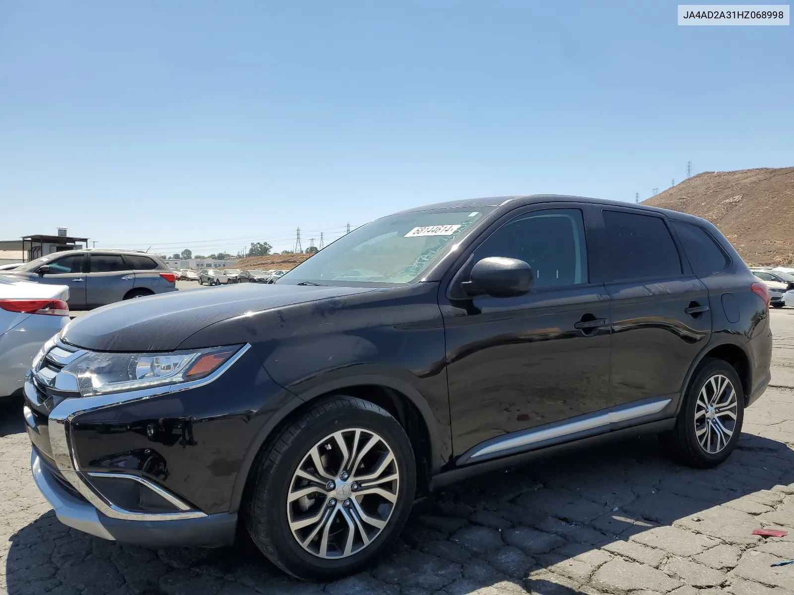 2017 Mitsubishi Outlander Es VIN: JA4AD2A31HZ068998 Lot: 68144614