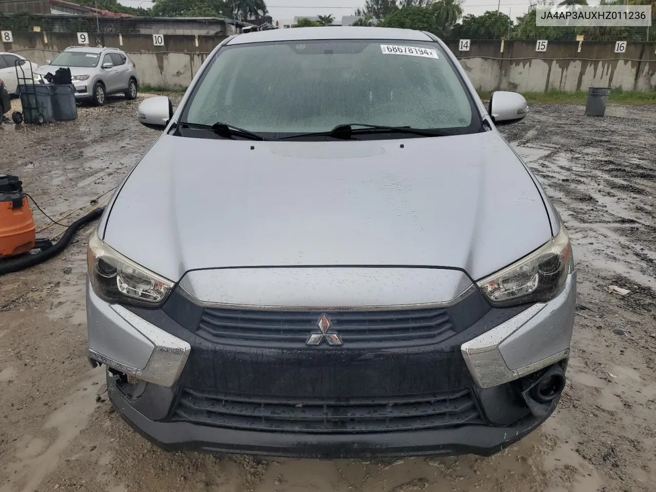 2017 Mitsubishi Outlander Sport Es VIN: JA4AP3AUXHZ011236 Lot: 68678194