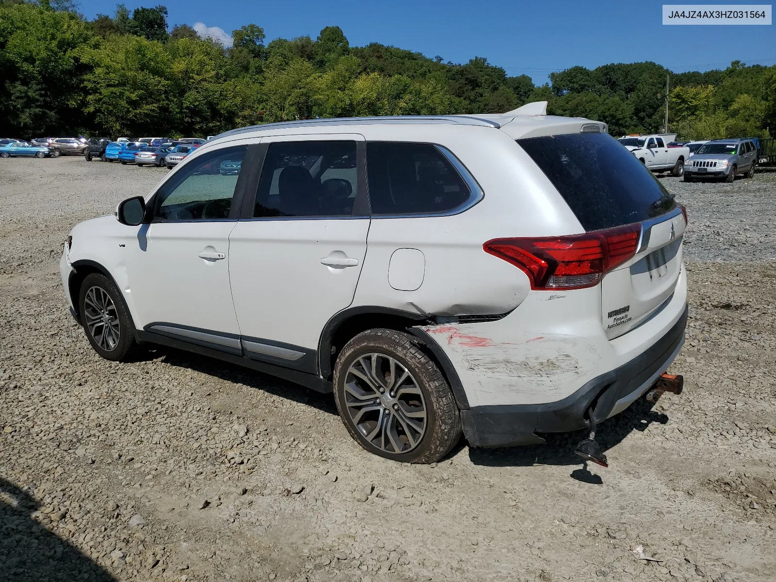 2017 Mitsubishi Outlander Gt VIN: JA4JZ4AX3HZ031564 Lot: 68718194