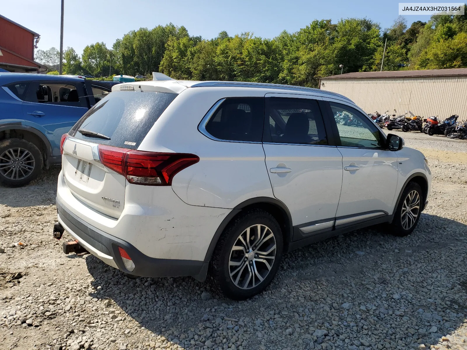 2017 Mitsubishi Outlander Gt VIN: JA4JZ4AX3HZ031564 Lot: 68718194