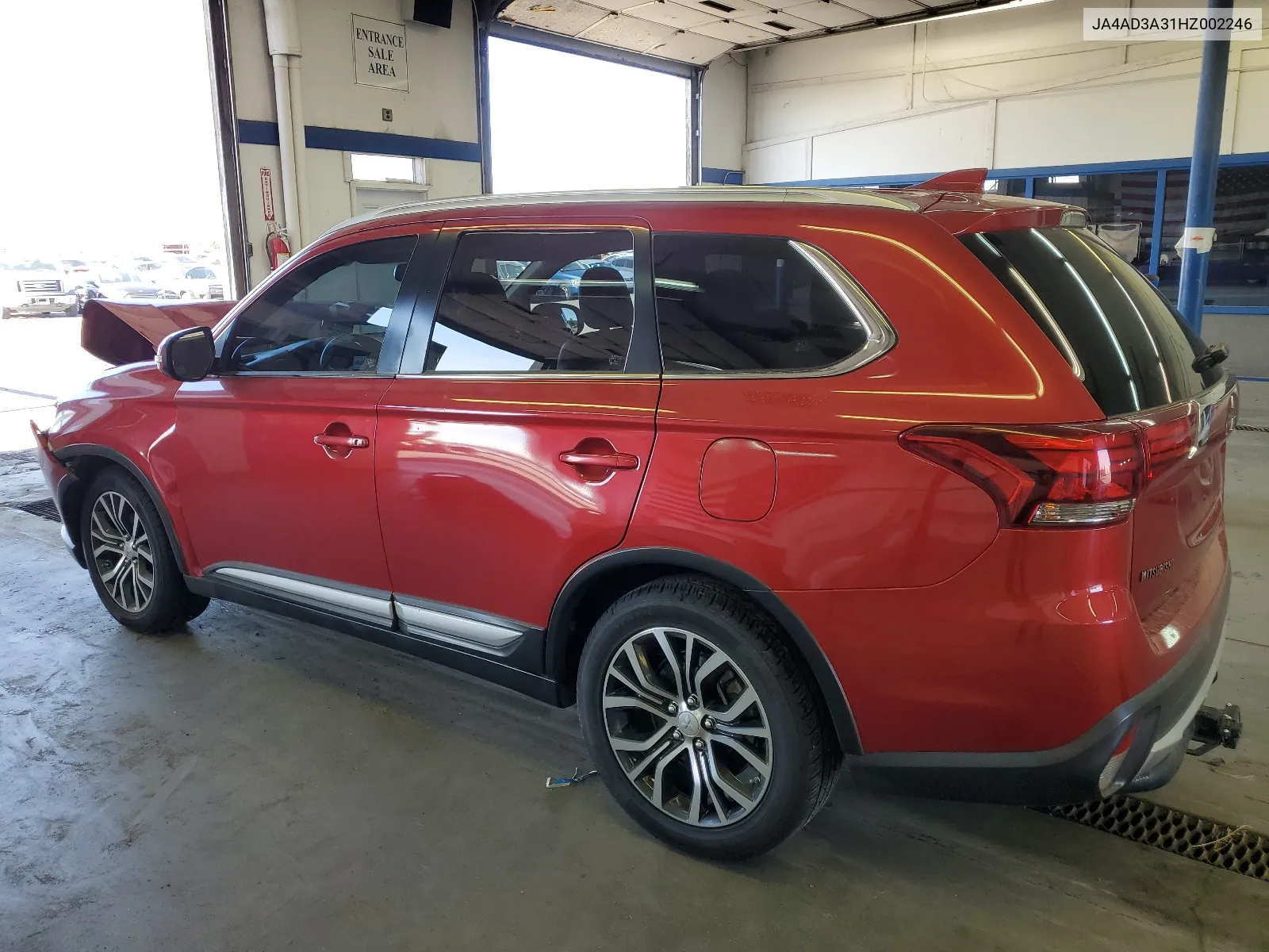 2017 Mitsubishi Outlander Se VIN: JA4AD3A31HZ002246 Lot: 69082064