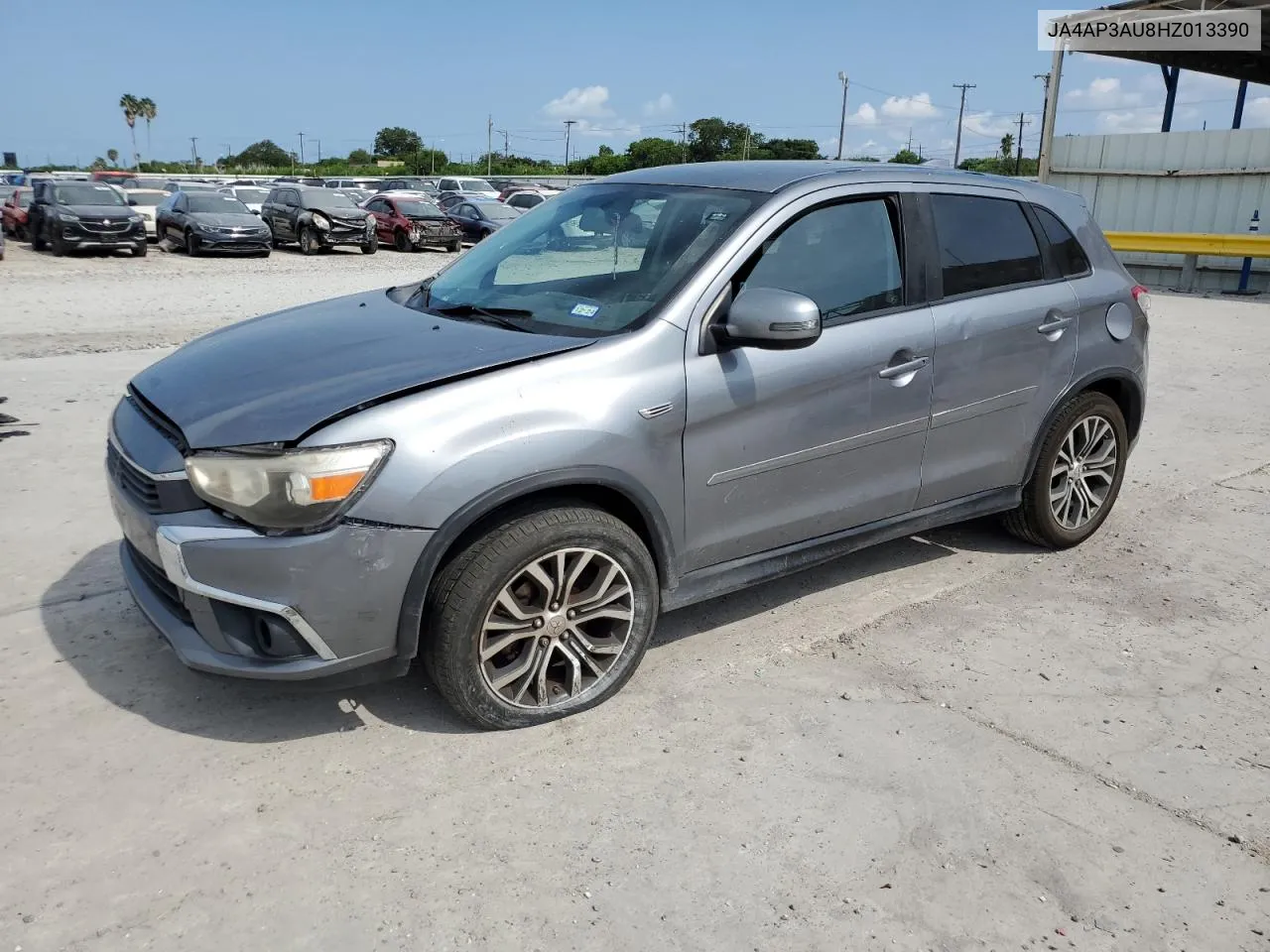 2017 Mitsubishi Outlander Sport Es VIN: JA4AP3AU8HZ013390 Lot: 69084664