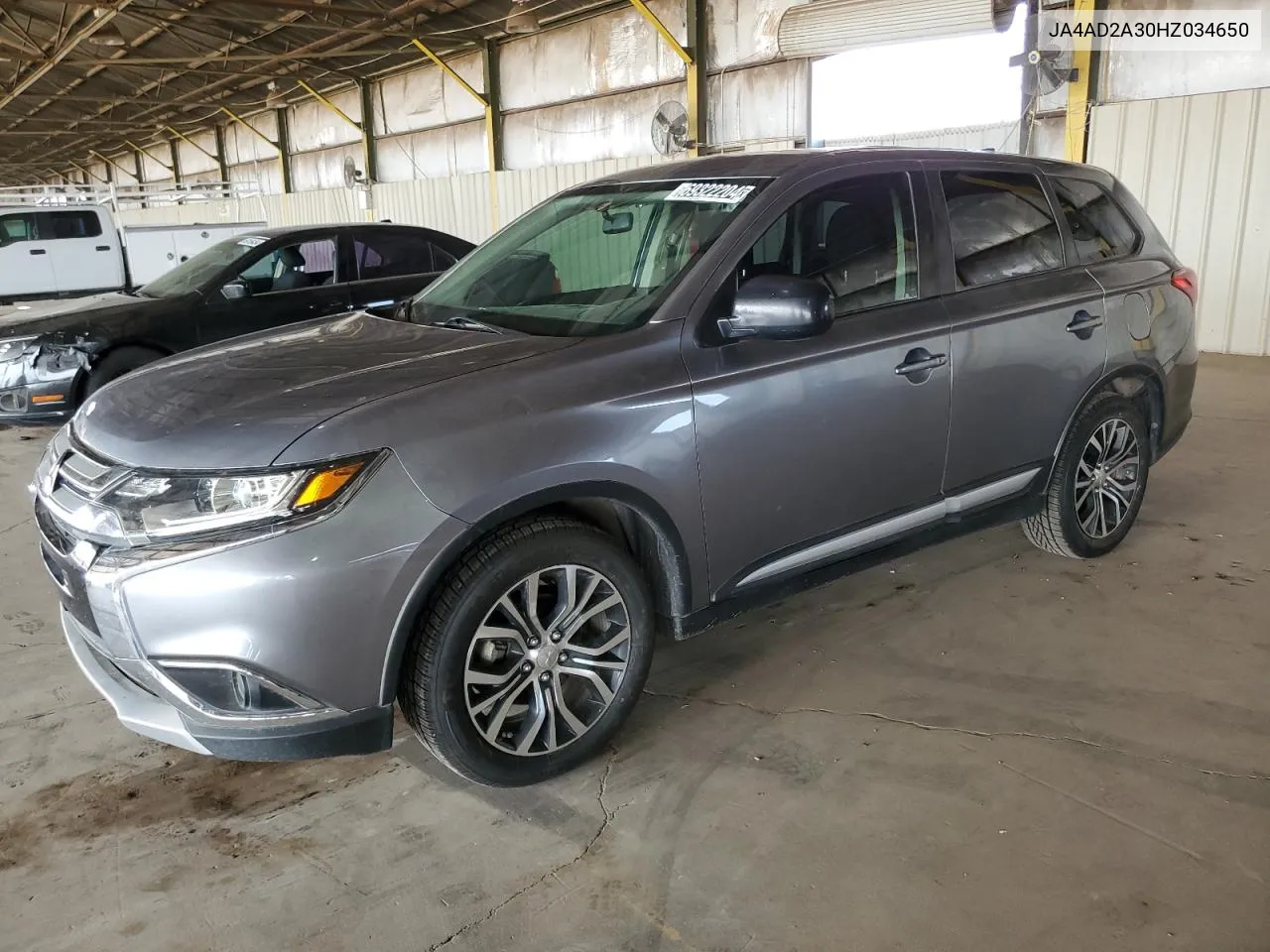 2017 Mitsubishi Outlander Es VIN: JA4AD2A30HZ034650 Lot: 69322204