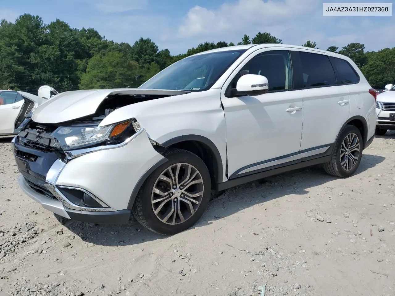 2017 Mitsubishi Outlander Se VIN: JA4AZ3A31HZ027360 Lot: 69367004