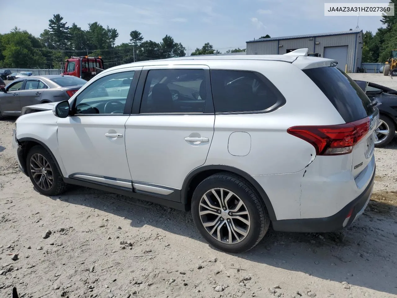 2017 Mitsubishi Outlander Se VIN: JA4AZ3A31HZ027360 Lot: 69367004