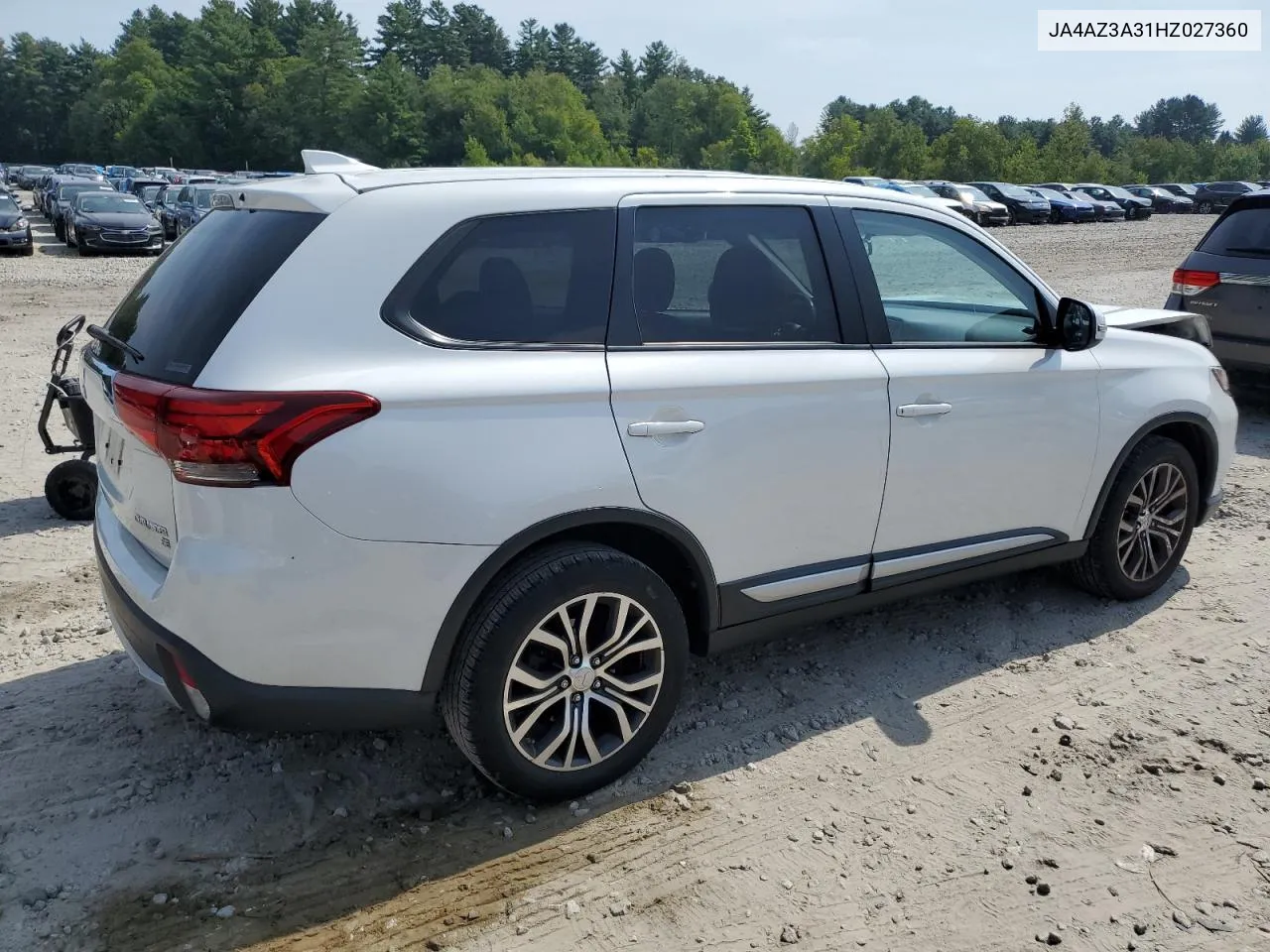 2017 Mitsubishi Outlander Se VIN: JA4AZ3A31HZ027360 Lot: 69367004