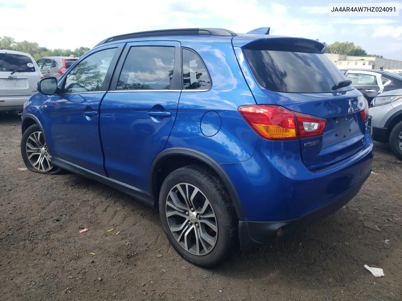 2017 Mitsubishi Outlander Sport Sel VIN: JA4AR4AW7HZ024091 Lot: 69403794