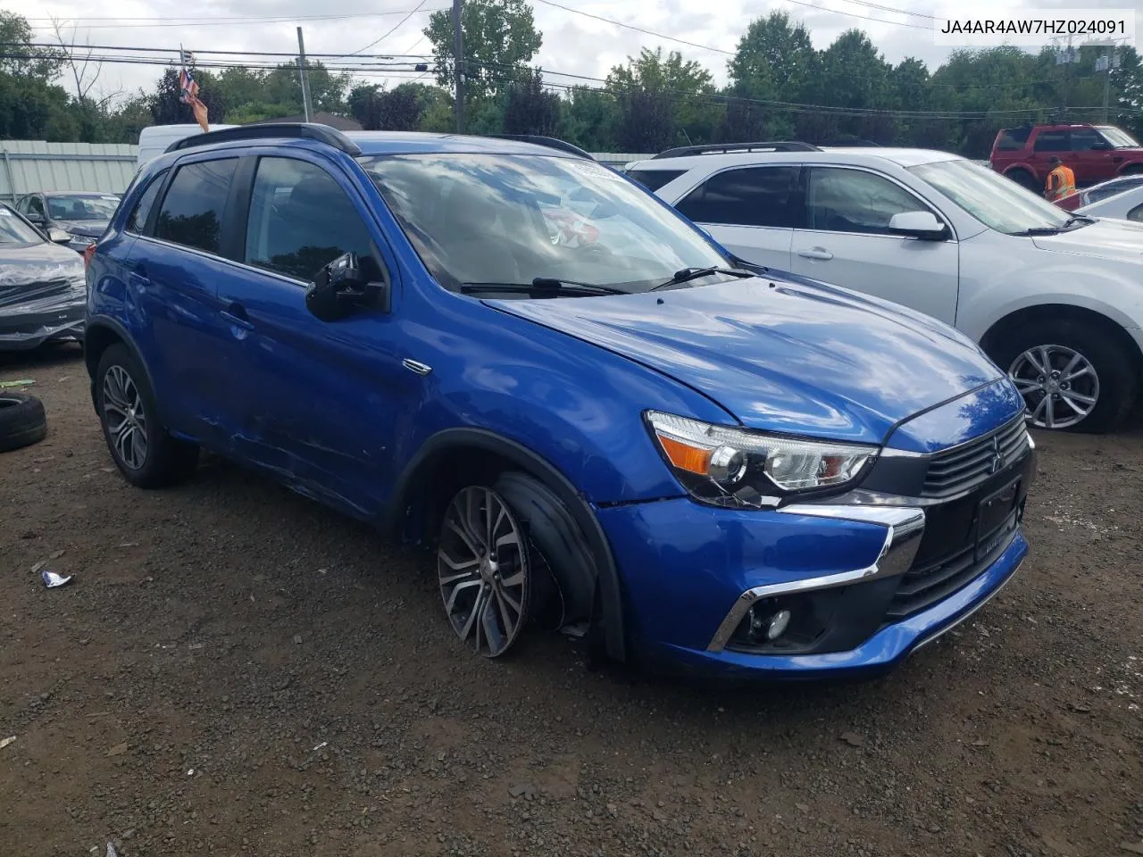 2017 Mitsubishi Outlander Sport Sel VIN: JA4AR4AW7HZ024091 Lot: 69403794