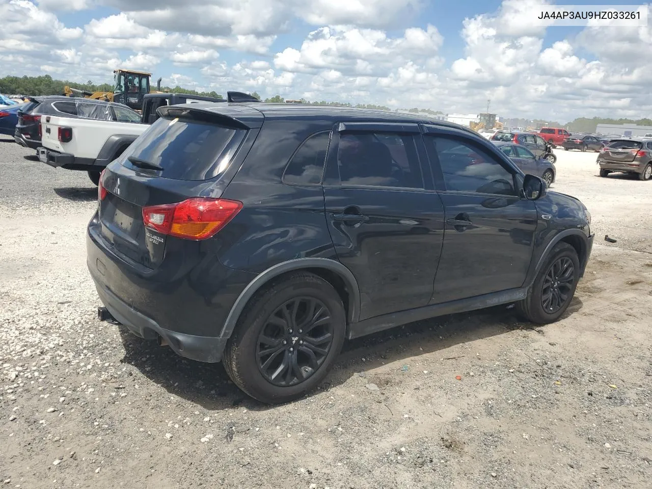 2017 Mitsubishi Outlander Sport Es VIN: JA4AP3AU9HZ033261 Lot: 69432484