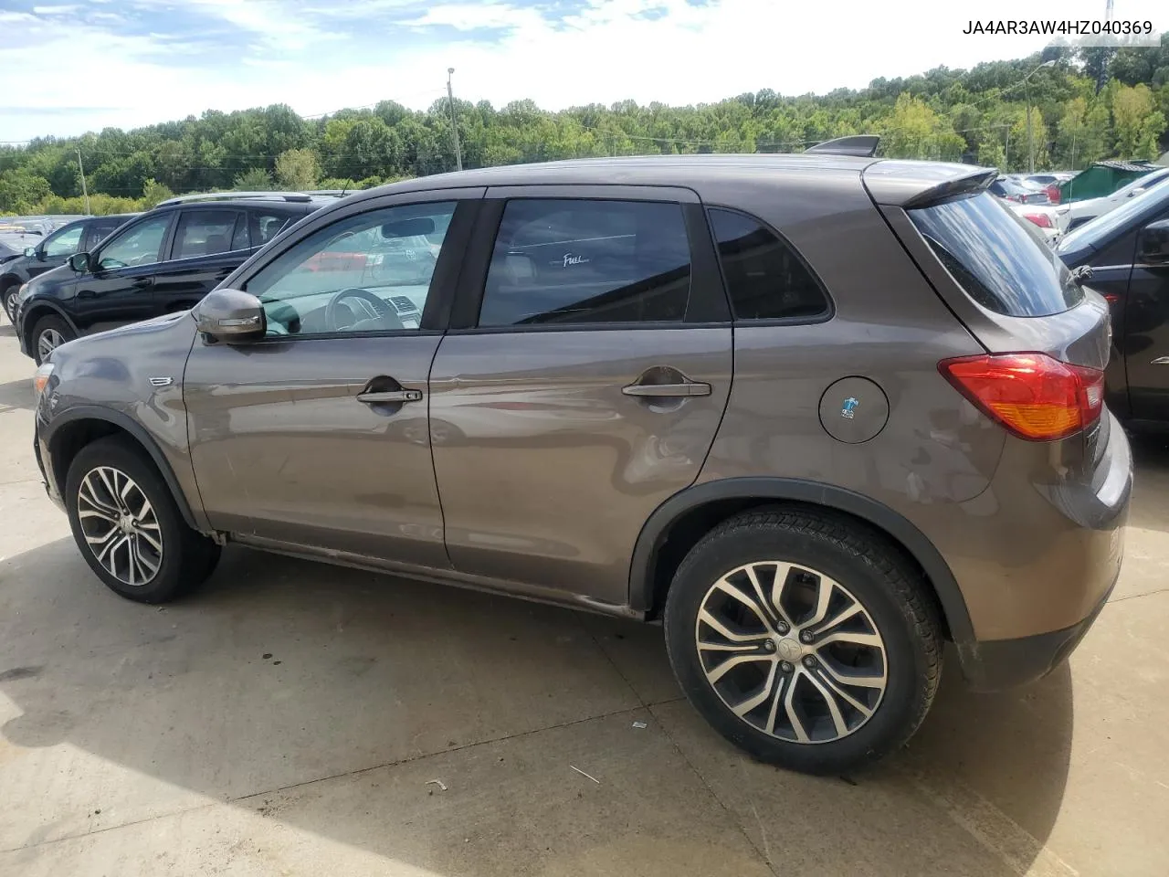 2017 Mitsubishi Outlander Sport Es VIN: JA4AR3AW4HZ040369 Lot: 69841064