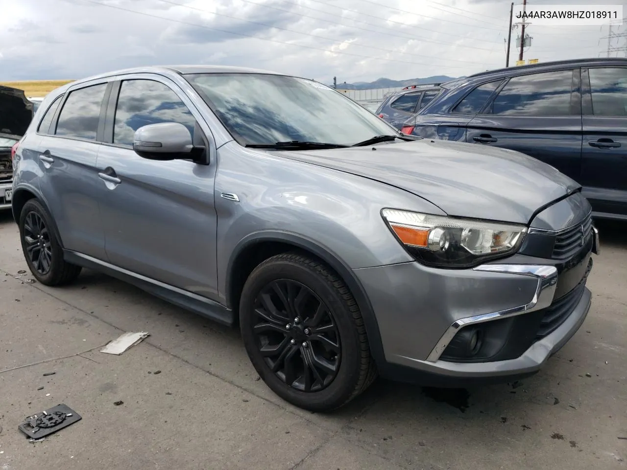 2017 Mitsubishi Outlander Sport Es VIN: JA4AR3AW8HZ018911 Lot: 69844374