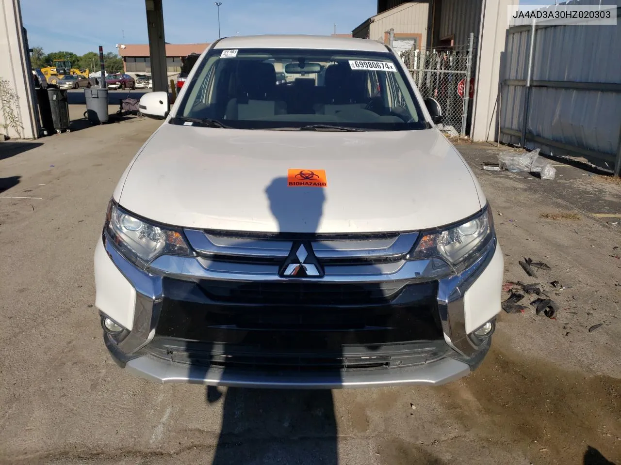 JA4AD3A30HZ020303 2017 Mitsubishi Outlander Se