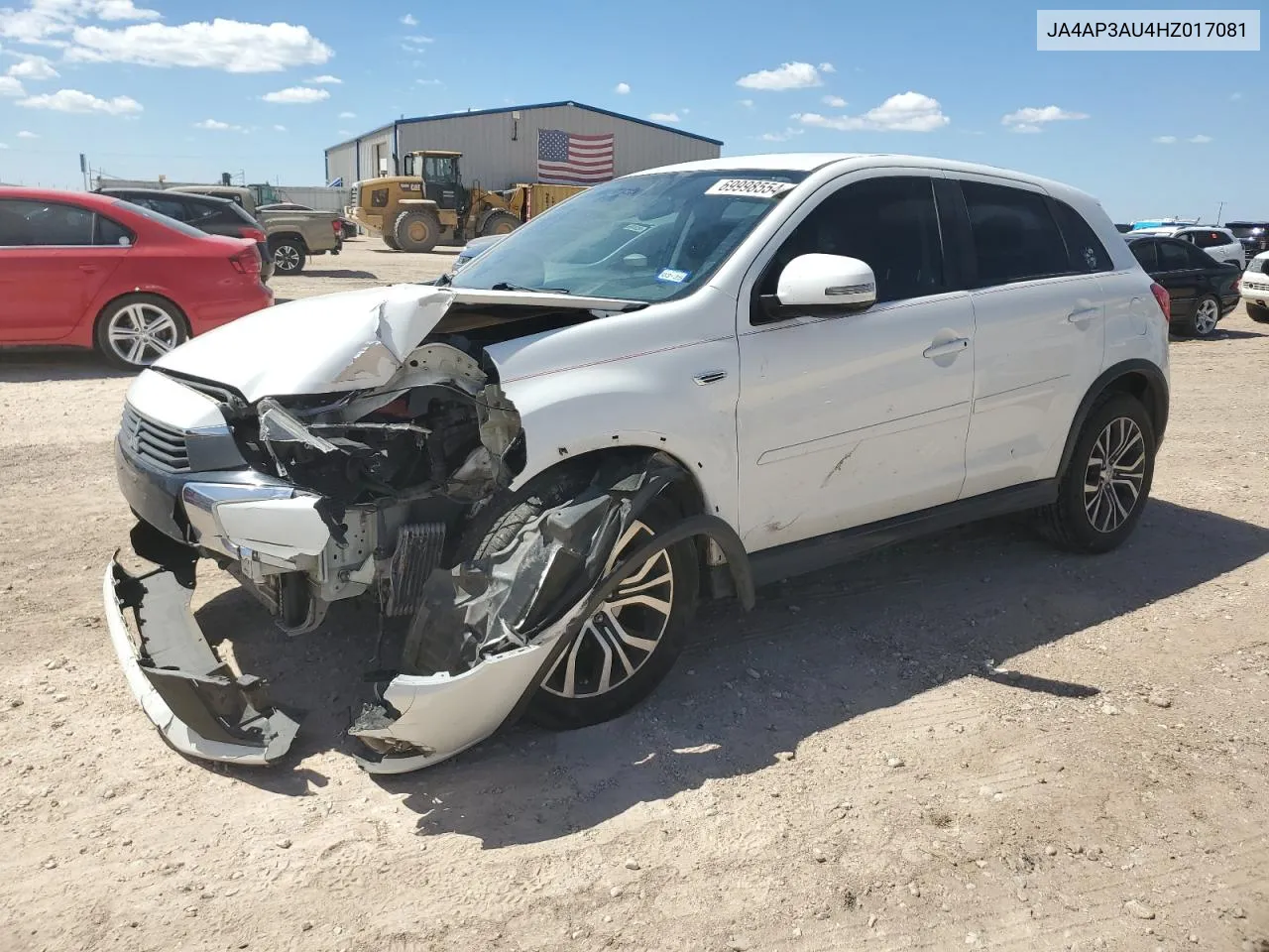 JA4AP3AU4HZ017081 2017 Mitsubishi Outlander Sport Es