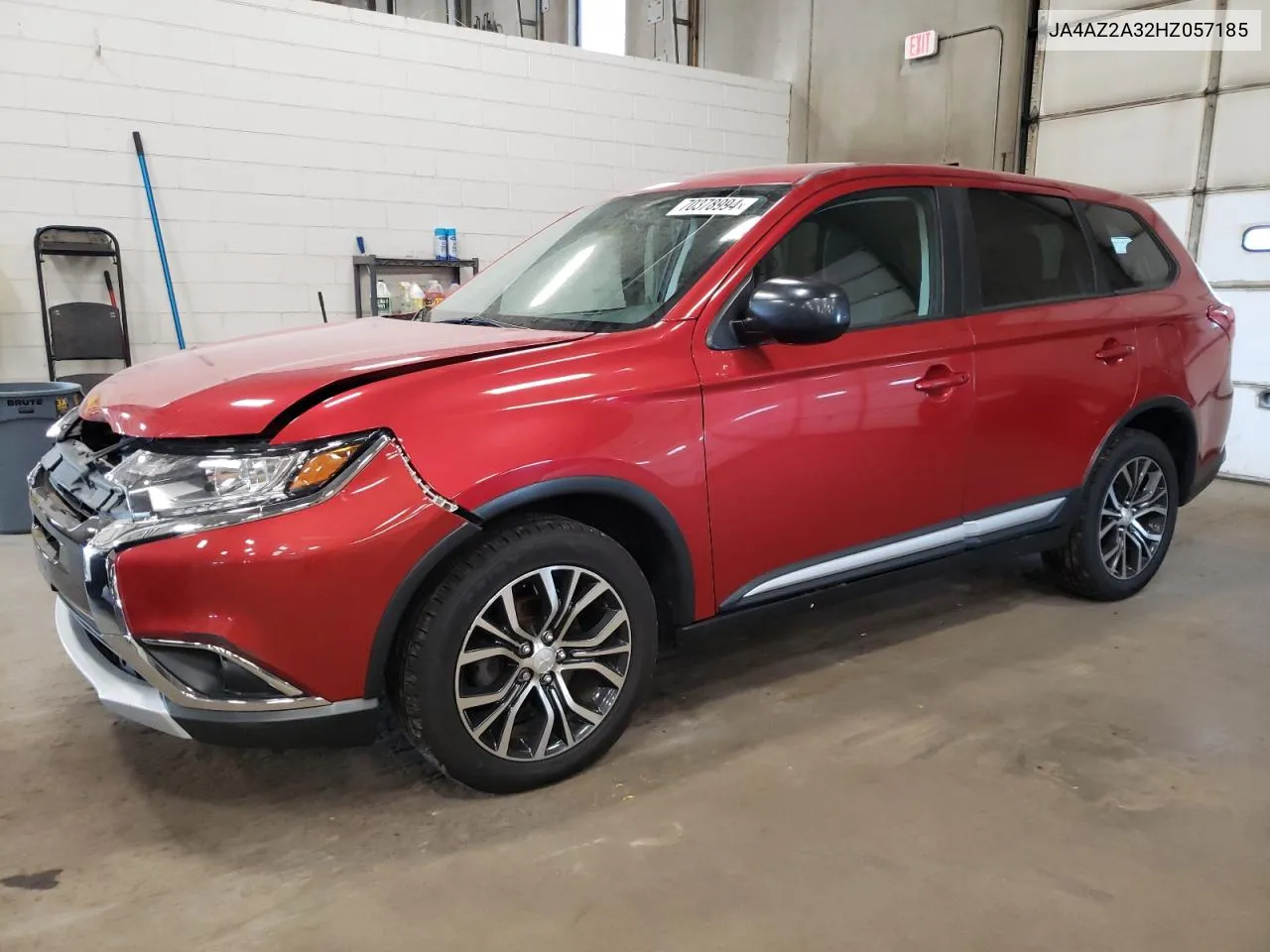 2017 Mitsubishi Outlander Es VIN: JA4AZ2A32HZ057185 Lot: 70378994