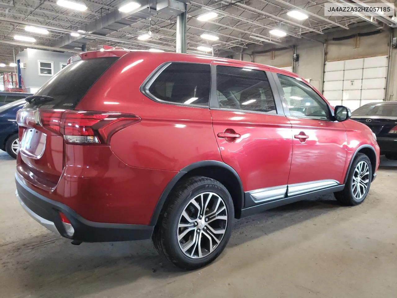 2017 Mitsubishi Outlander Es VIN: JA4AZ2A32HZ057185 Lot: 70378994