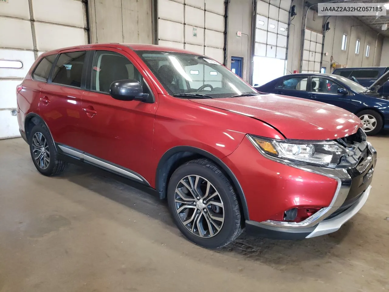 2017 Mitsubishi Outlander Es VIN: JA4AZ2A32HZ057185 Lot: 70378994