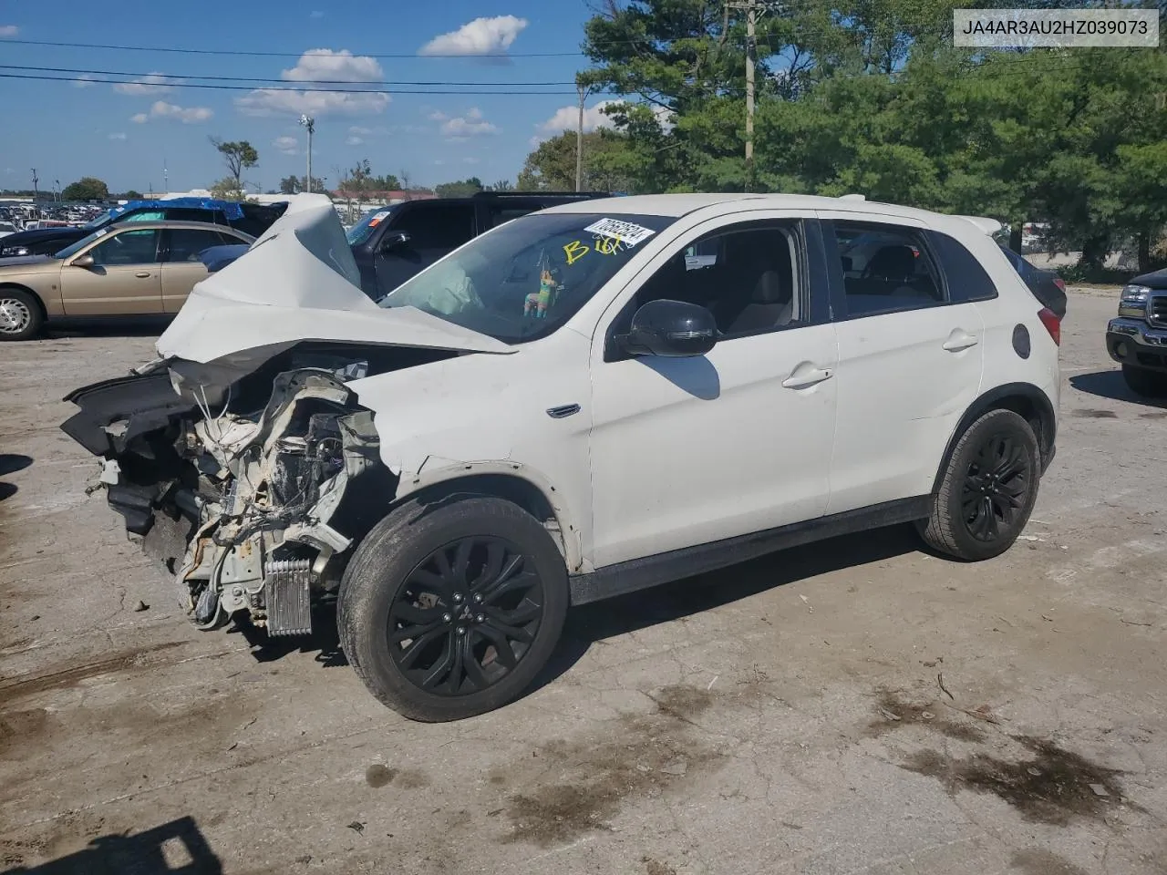 2017 Mitsubishi Outlander Sport Es VIN: JA4AR3AU2HZ039073 Lot: 70562524