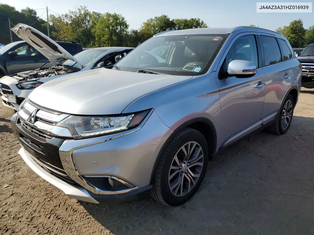 2017 Mitsubishi Outlander Se VIN: JA4AZ3A31HZ016939 Lot: 71193844