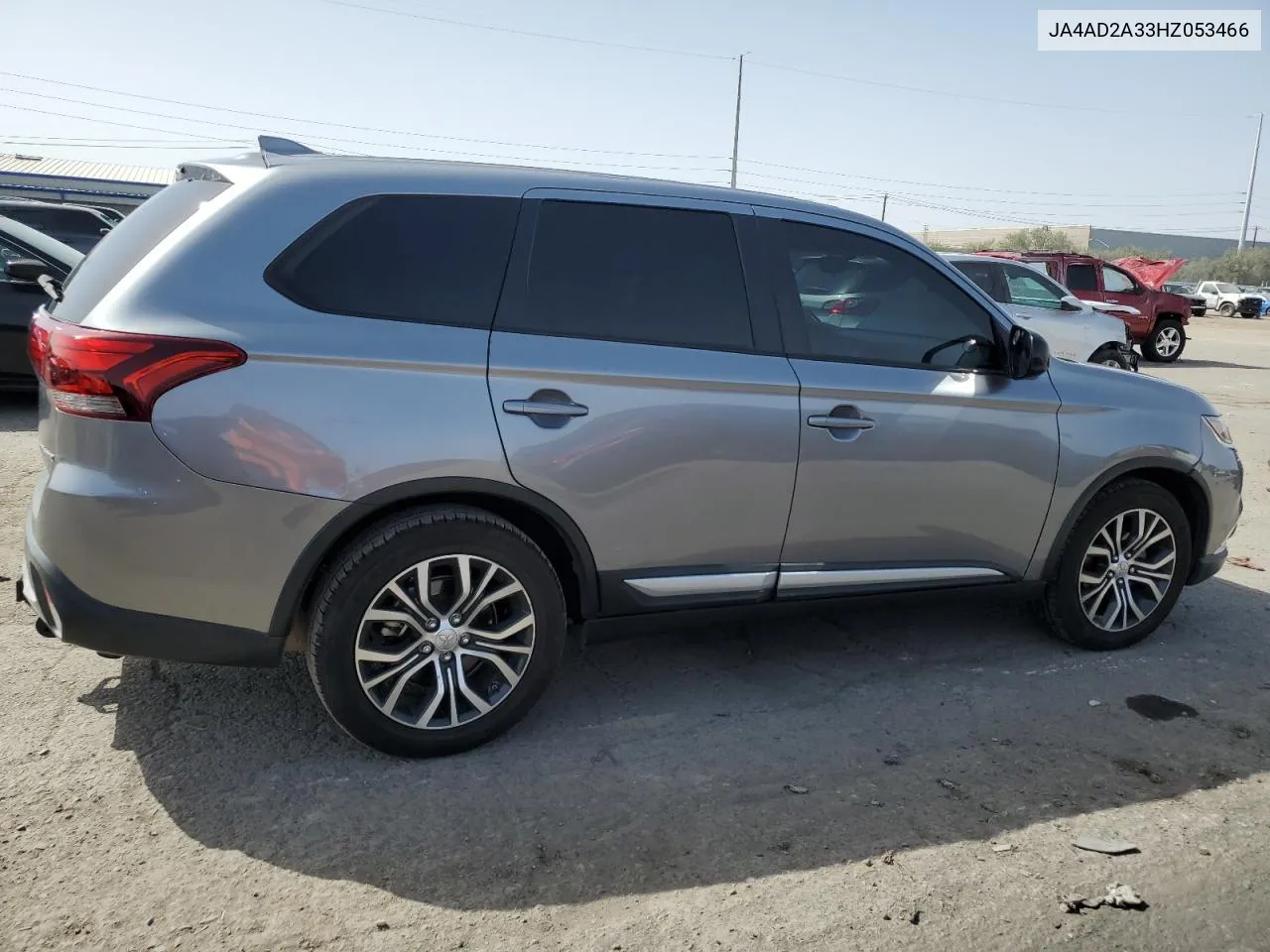 2017 Mitsubishi Outlander Es VIN: JA4AD2A33HZ053466 Lot: 71309444