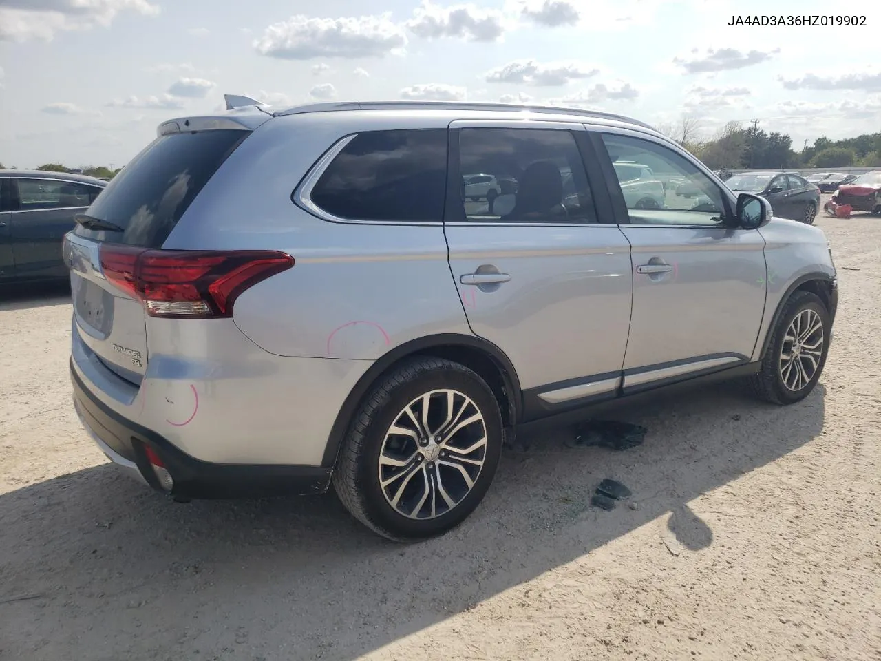 2017 Mitsubishi Outlander Se VIN: JA4AD3A36HZ019902 Lot: 71372574