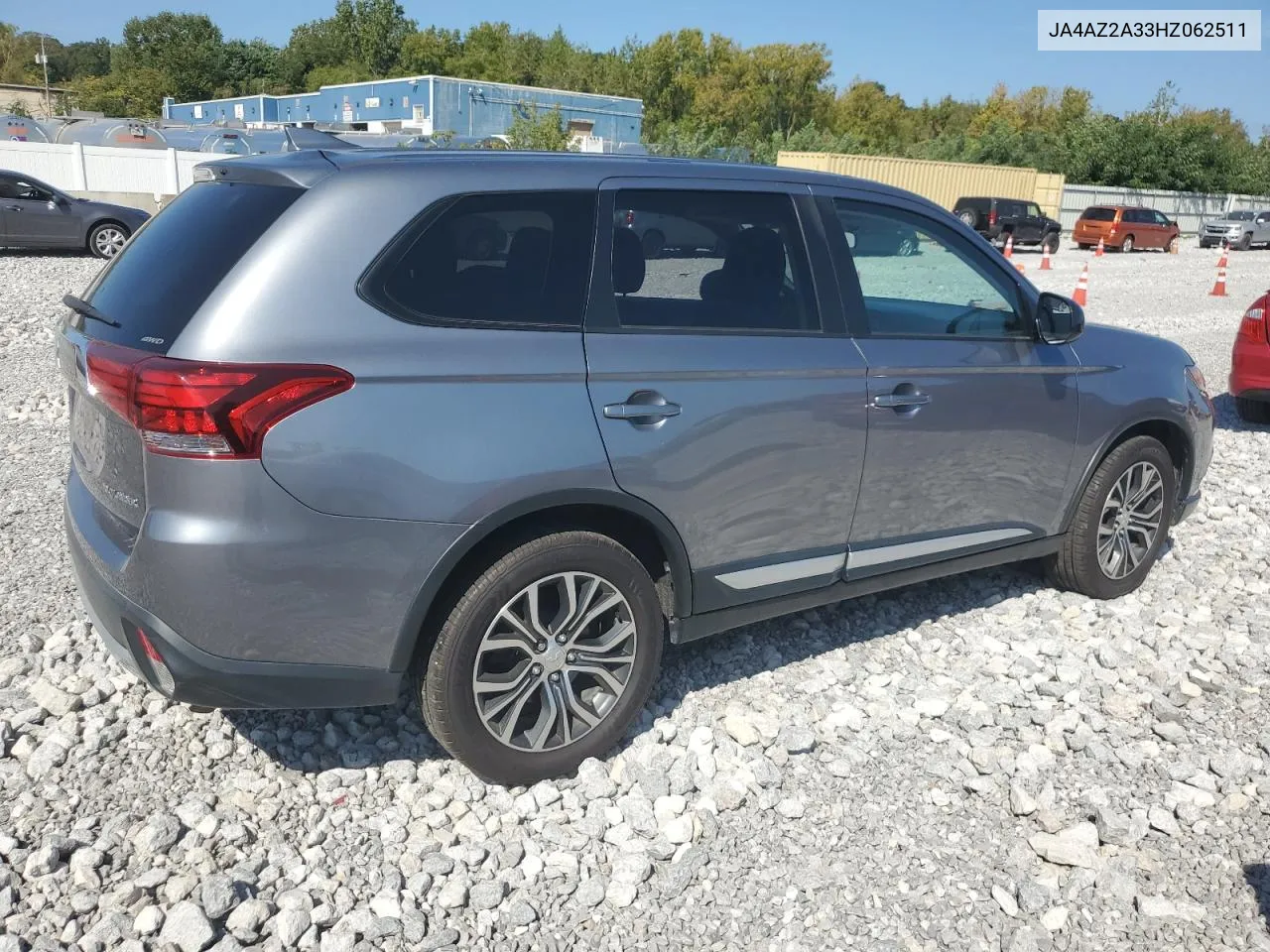 2017 Mitsubishi Outlander Es VIN: JA4AZ2A33HZ062511 Lot: 71536044