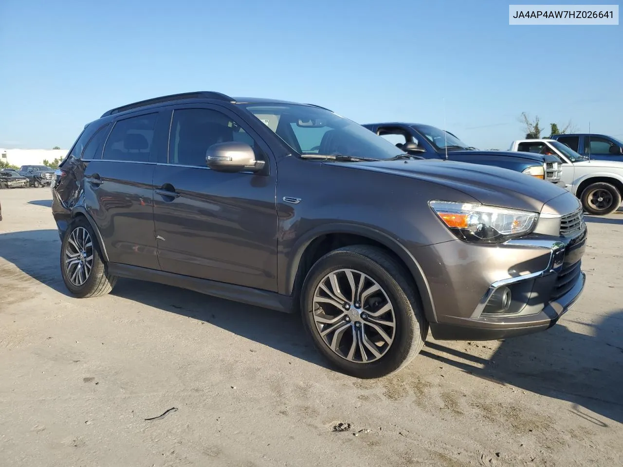 2017 Mitsubishi Outlander Sport Sel VIN: JA4AP4AW7HZ026641 Lot: 71601354