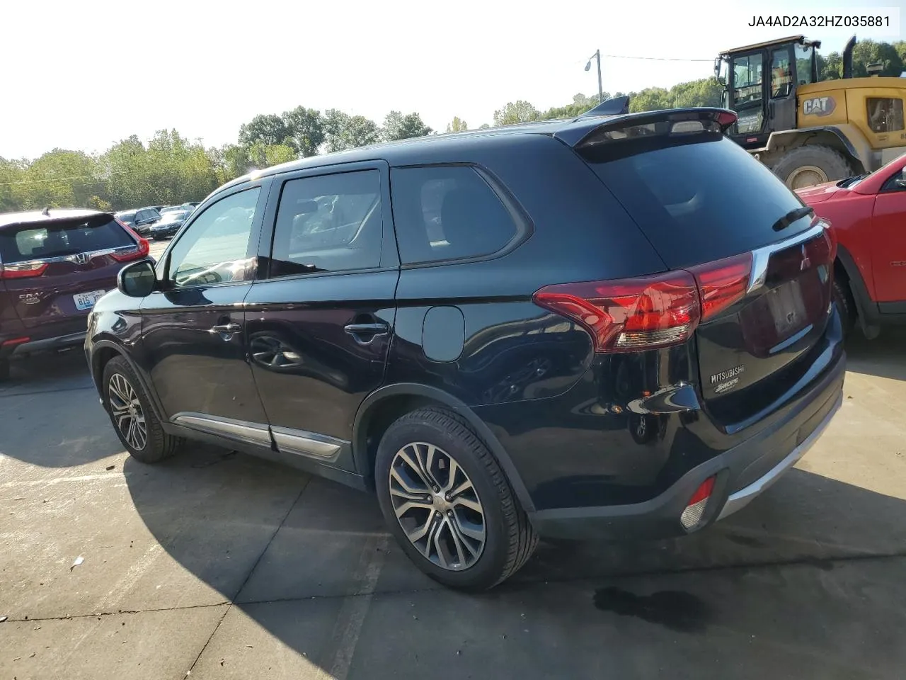 2017 Mitsubishi Outlander Es VIN: JA4AD2A32HZ035881 Lot: 71709974