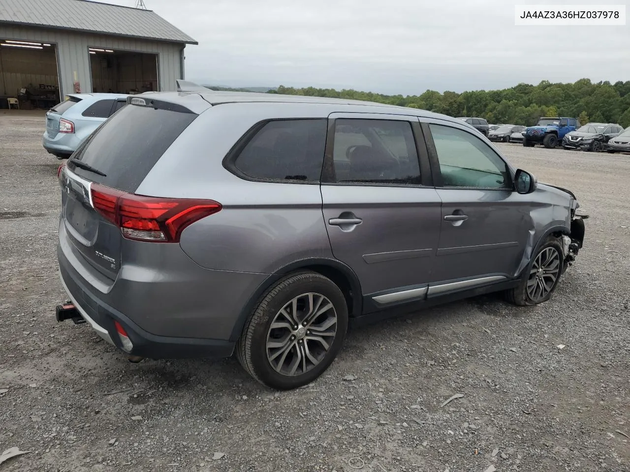 2017 Mitsubishi Outlander Se VIN: JA4AZ3A36HZ037978 Lot: 71753294