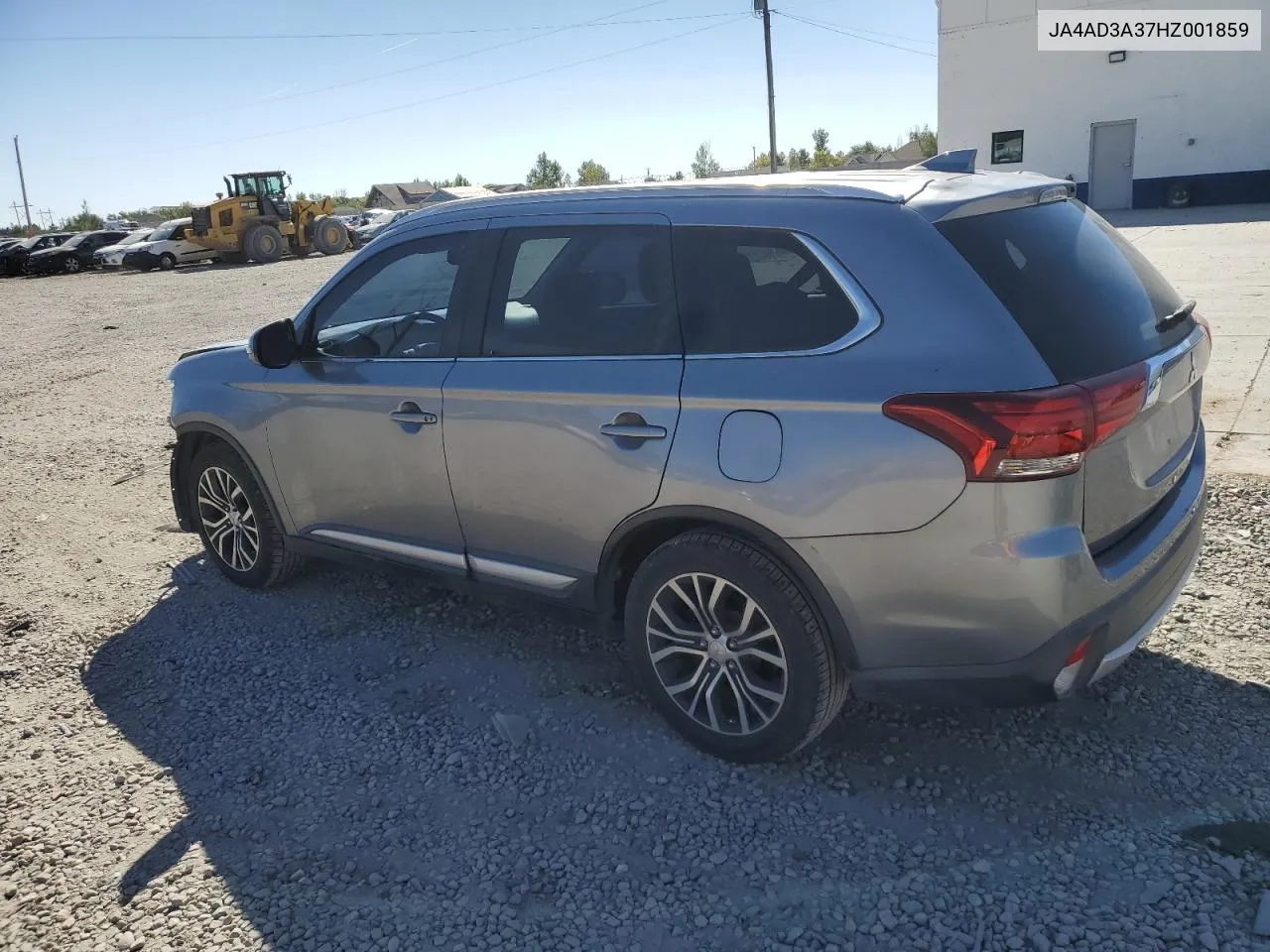 2017 Mitsubishi Outlander Se VIN: JA4AD3A37HZ001859 Lot: 71822494