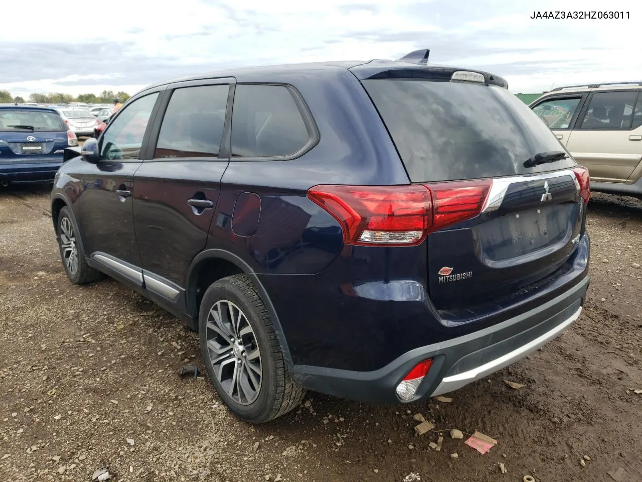 2017 Mitsubishi Outlander Se VIN: JA4AZ3A32HZ063011 Lot: 72530504