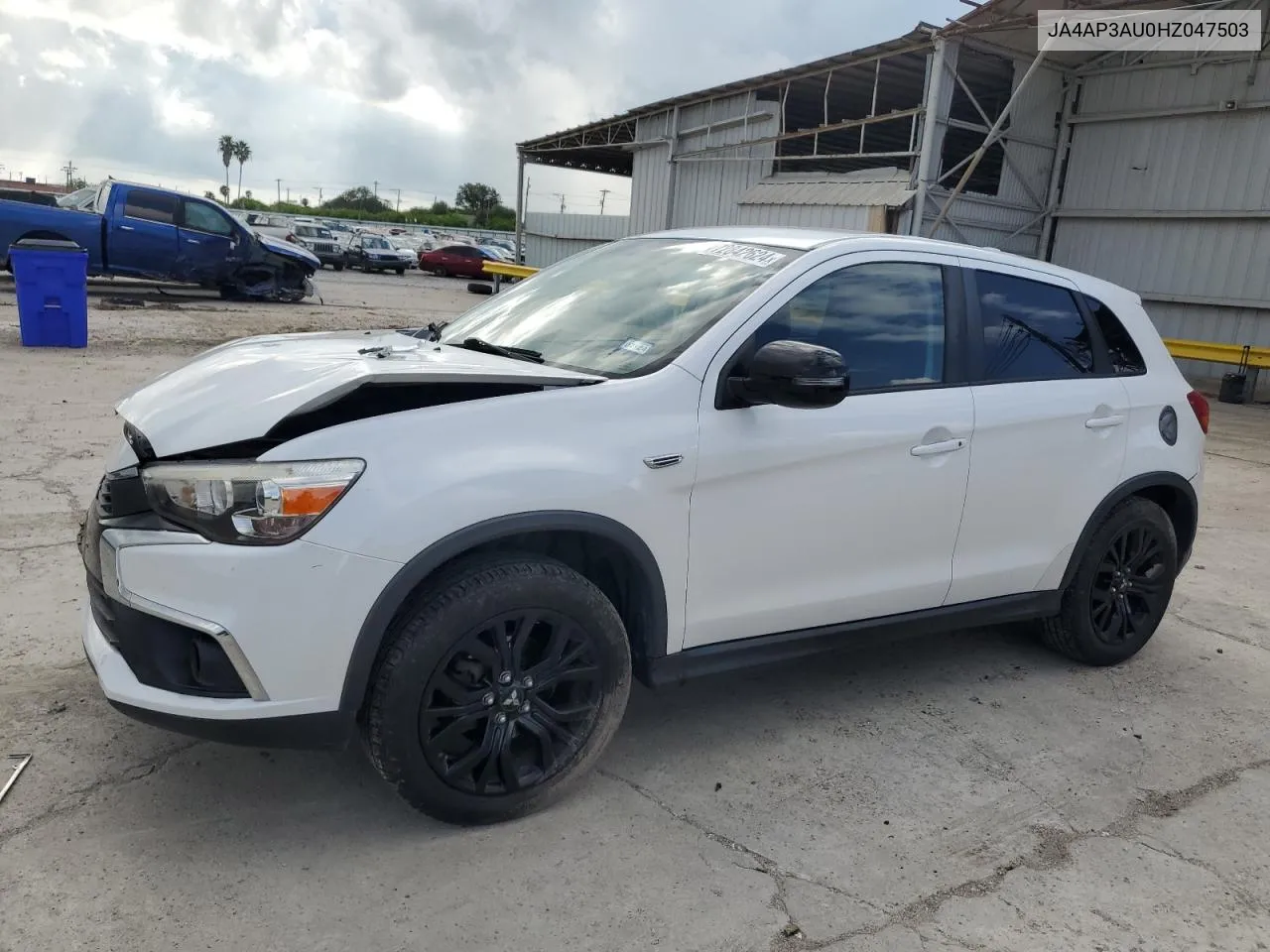 2017 Mitsubishi Outlander Sport Es VIN: JA4AP3AU0HZ047503 Lot: 72842624