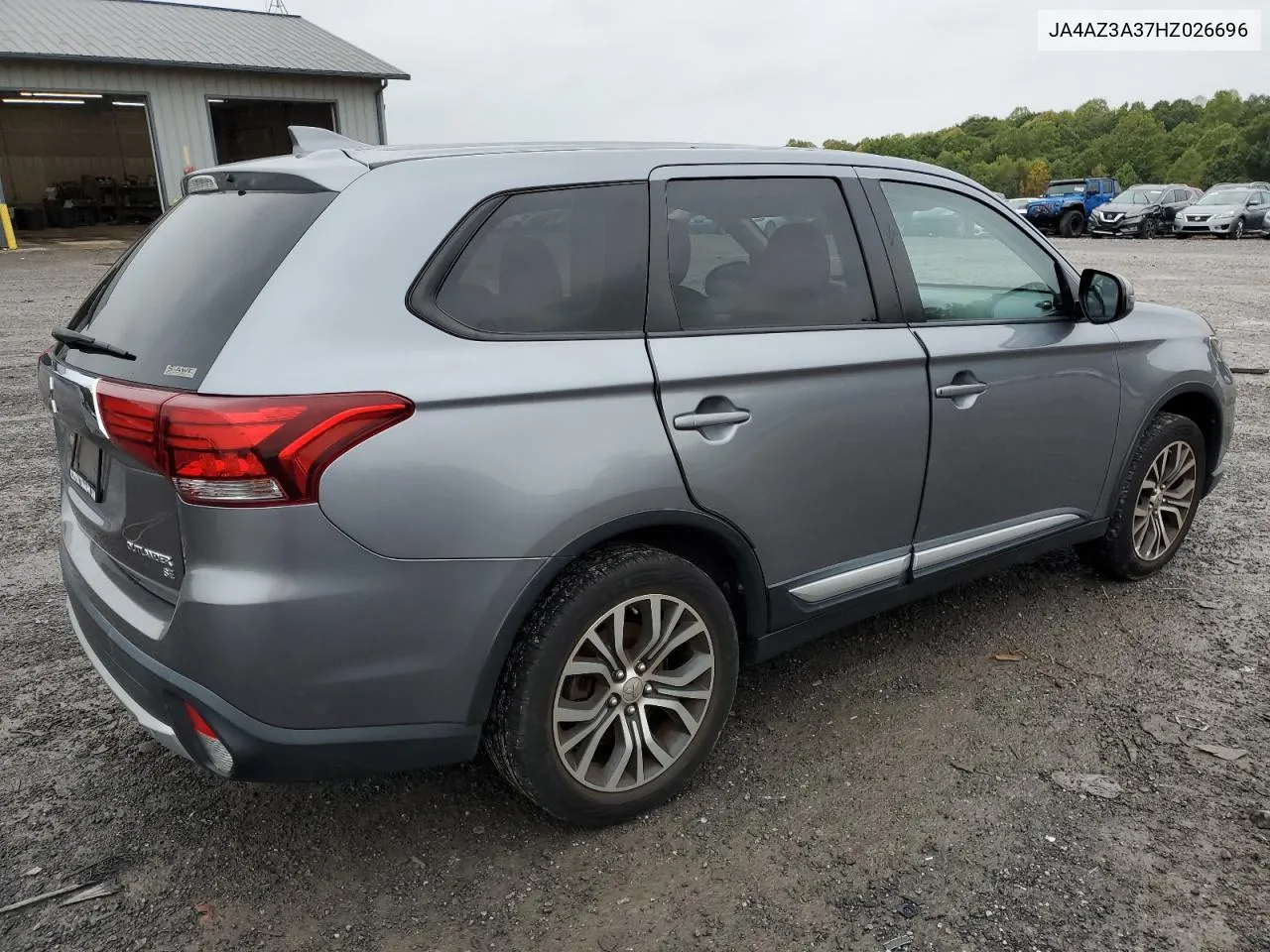 2017 Mitsubishi Outlander Se VIN: JA4AZ3A37HZ026696 Lot: 73133504