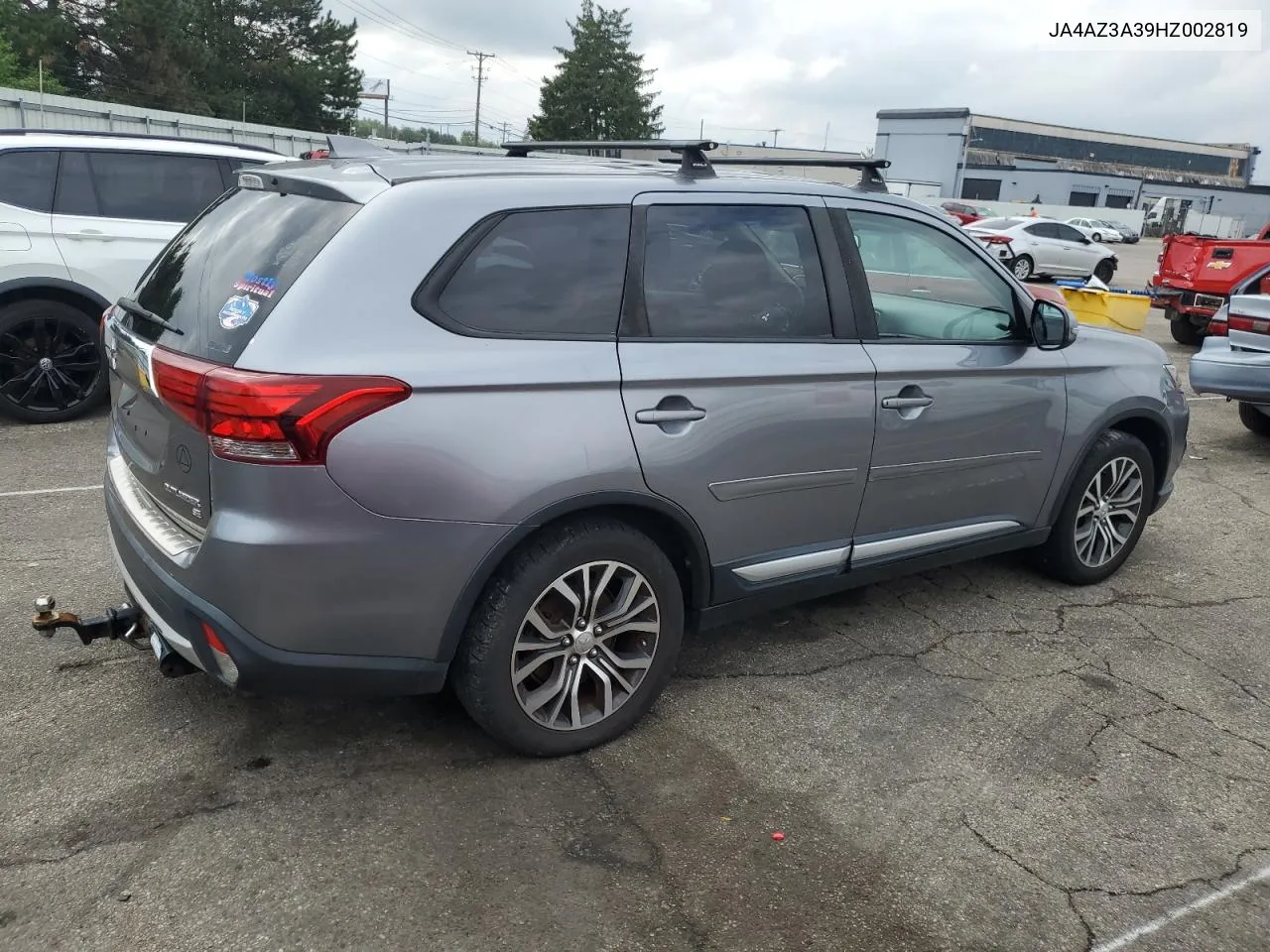 2017 Mitsubishi Outlander Se VIN: JA4AZ3A39HZ002819 Lot: 73576244